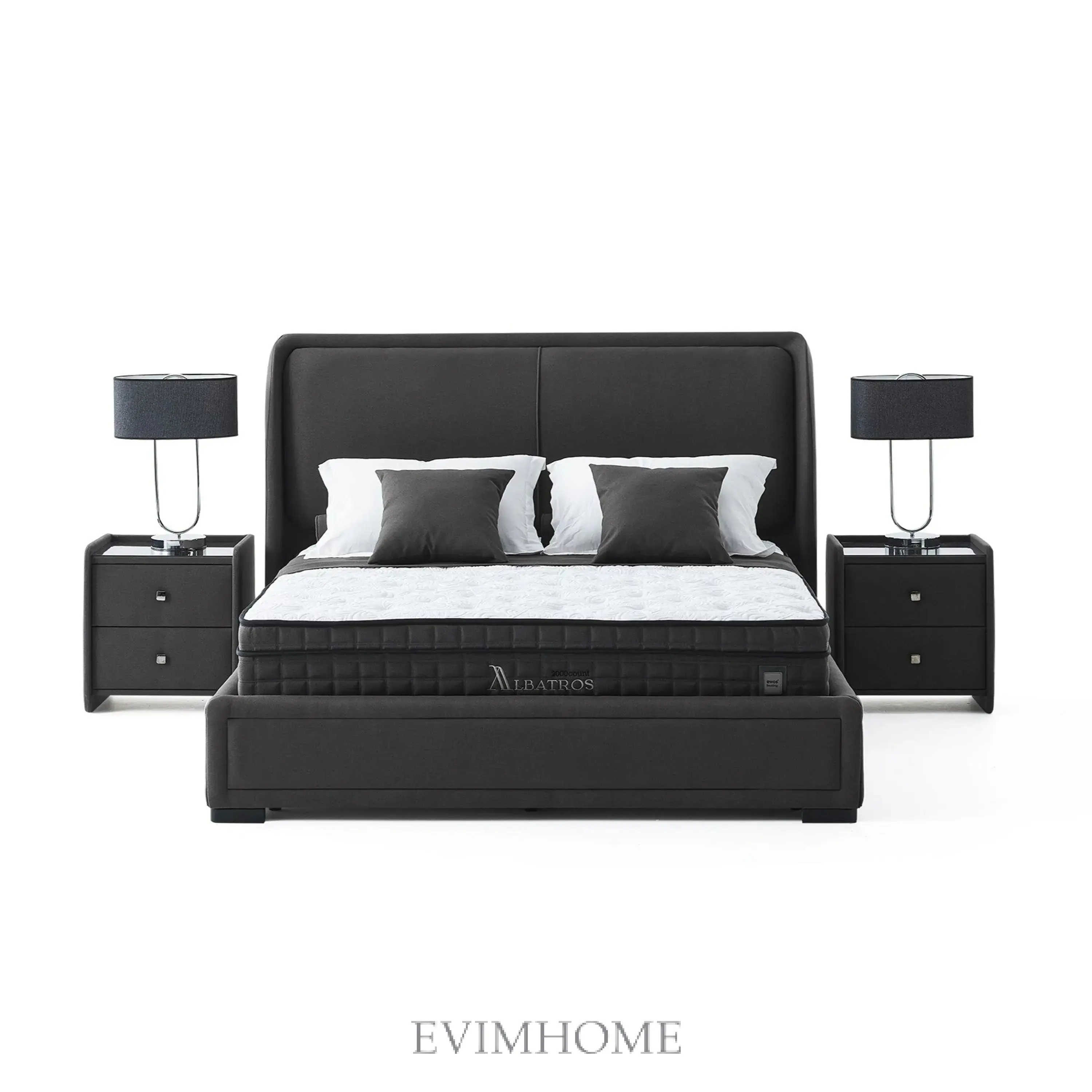 Albatros Palmera Boxspringbett – Taschenfederkern & Luxusdesign - Image 2