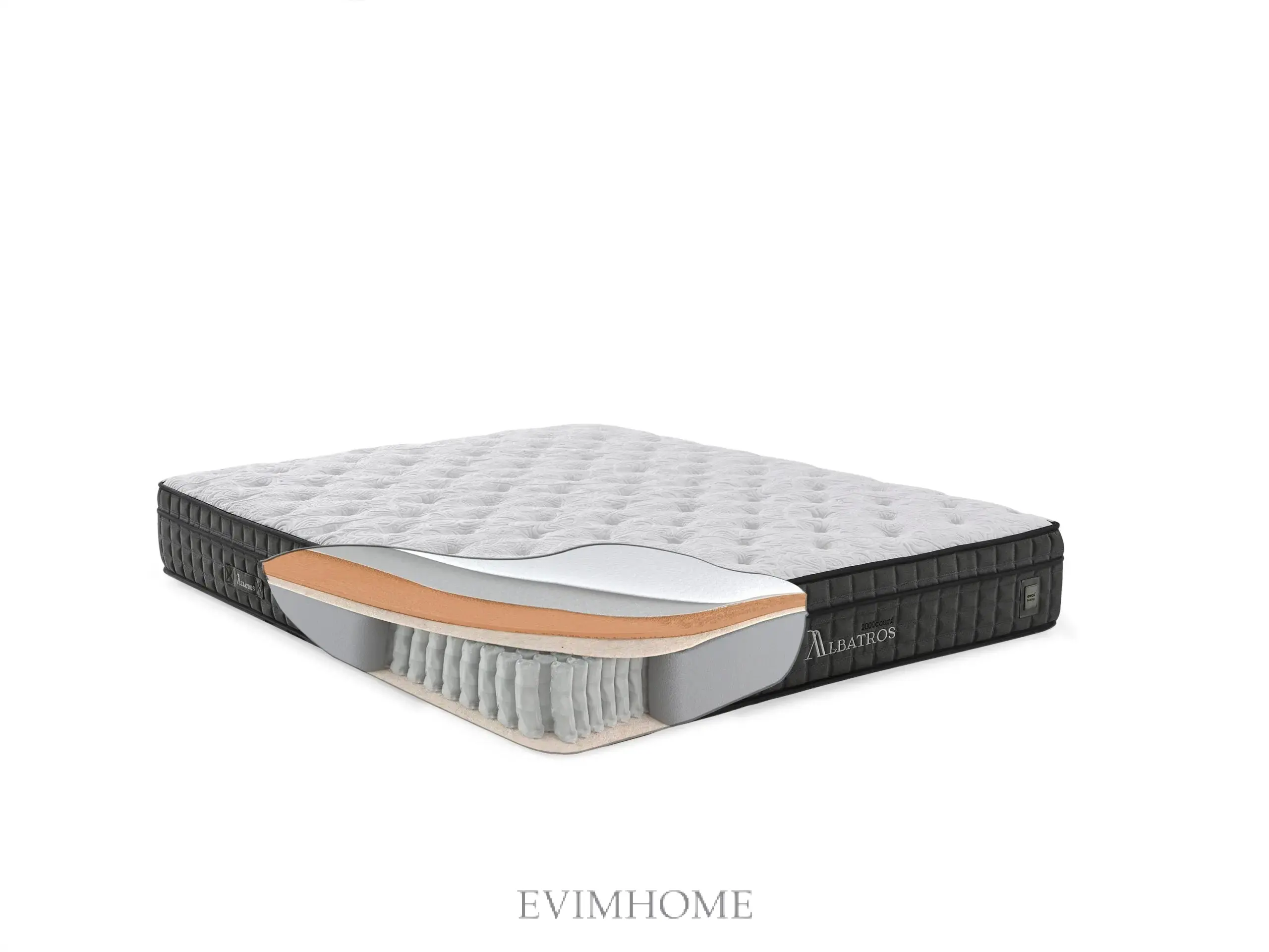 Albatros Palmera Boxspringbett – Taschenfederkern & Luxusdesign - Image 4