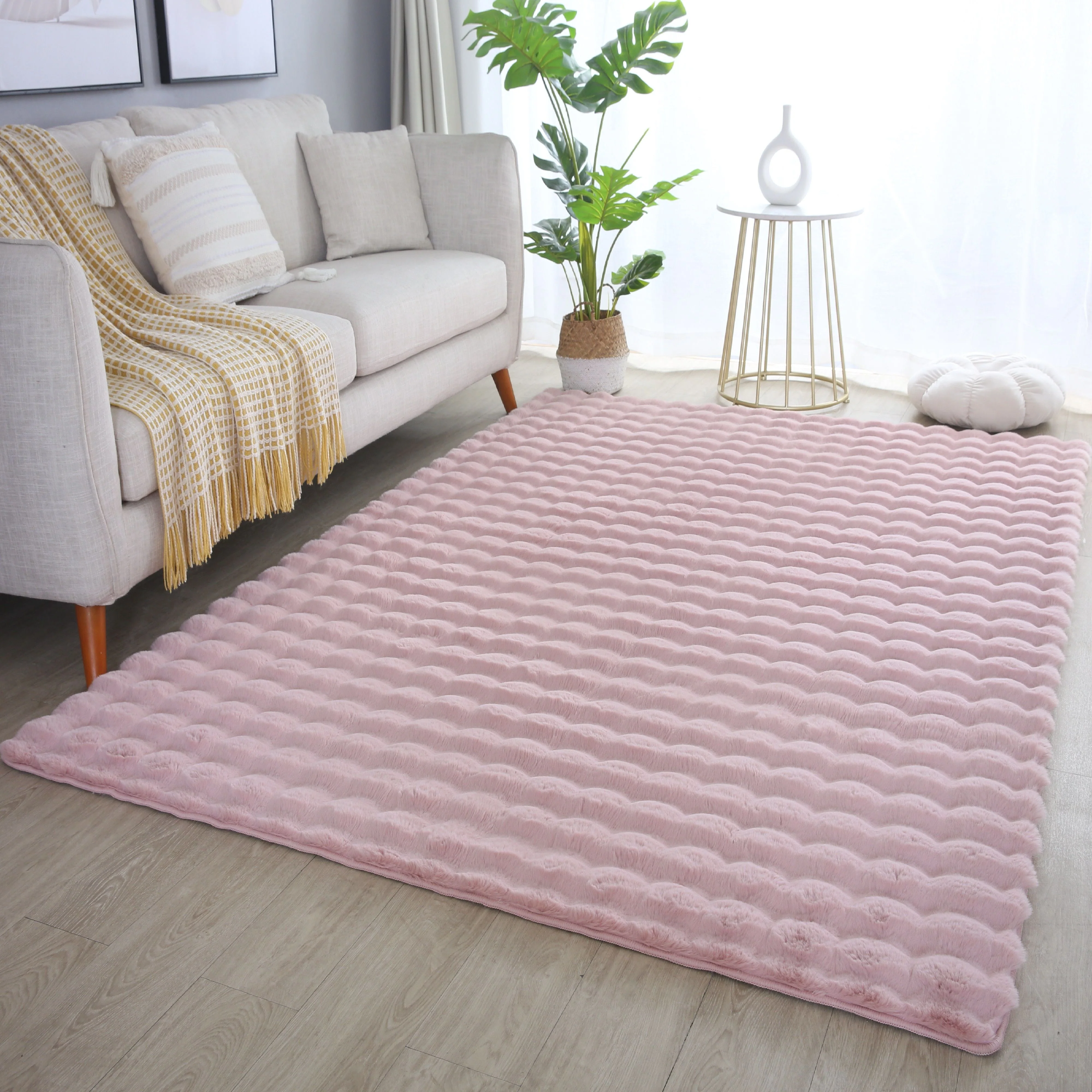Hochflor Teppich Soft Wave – Waschbar - Image 8