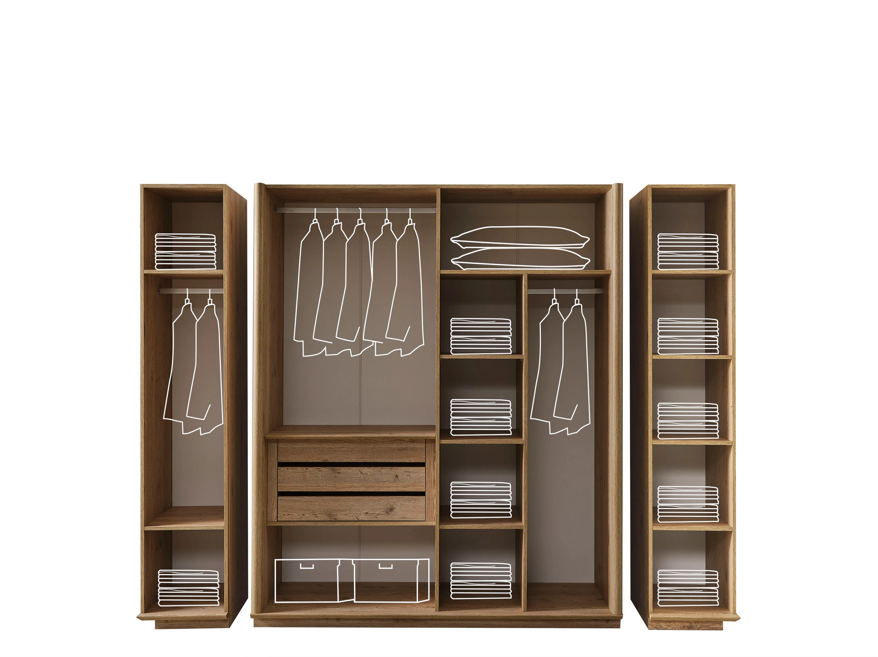 Anka Kleiderschrank 6-türig - Image 3