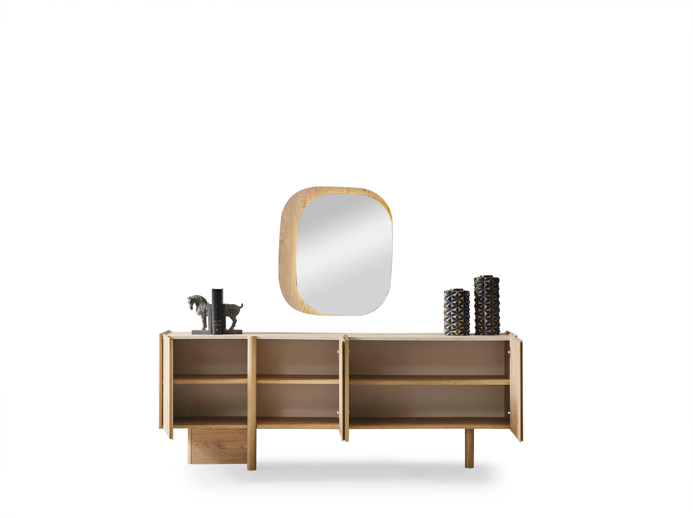 Anka Sideboard mit Spiegel - Image 5