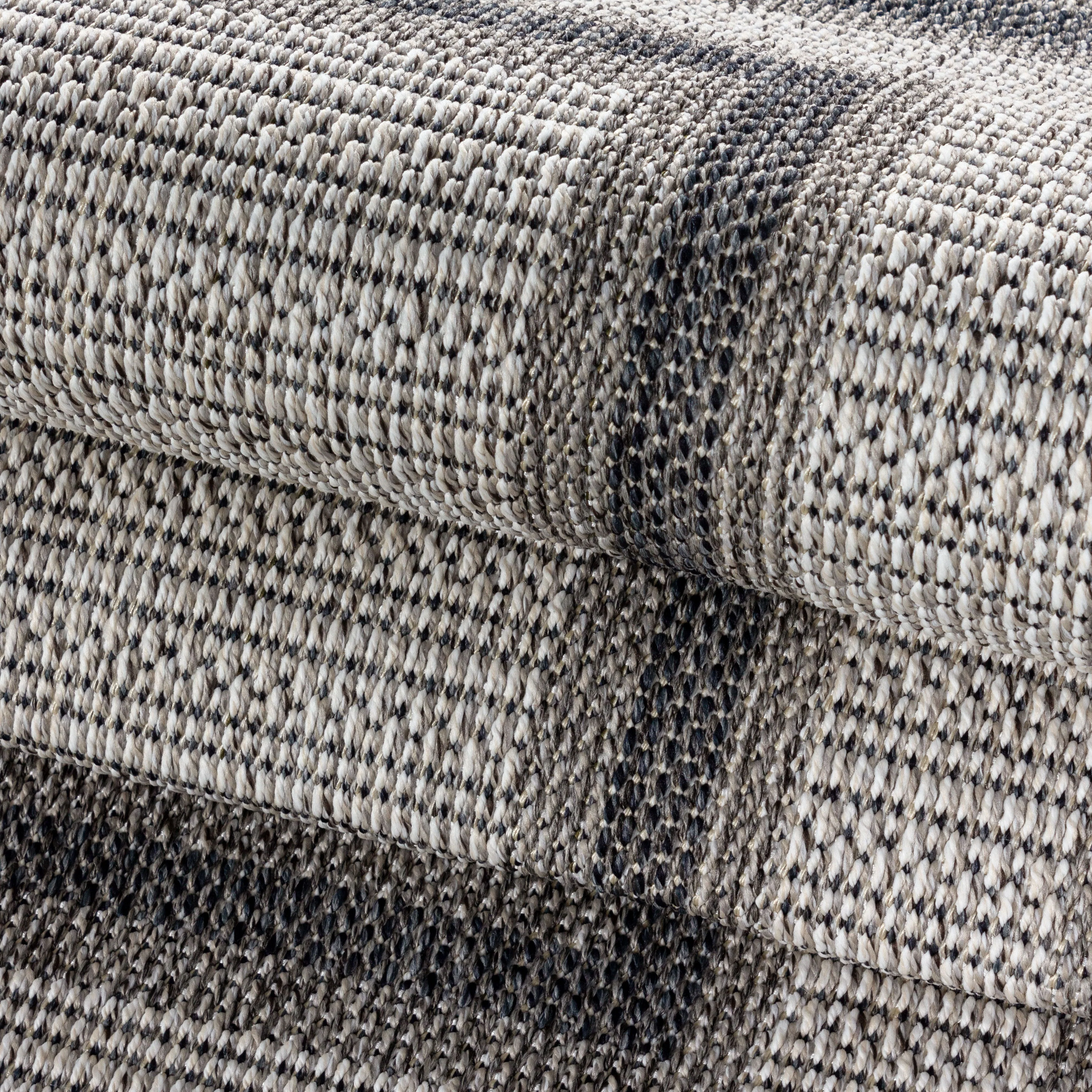 Aruba Outdoorteppich Creme | Bordüre mit Doppelstreifen - Image 6