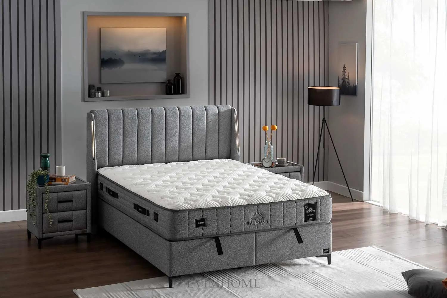 Bambi Blacksand Boxspringbett-Set - Image 20