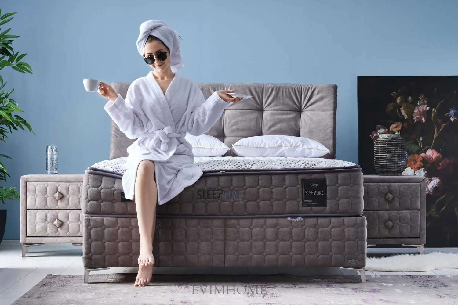 Bambi Sleepure Boxspringbett-Set