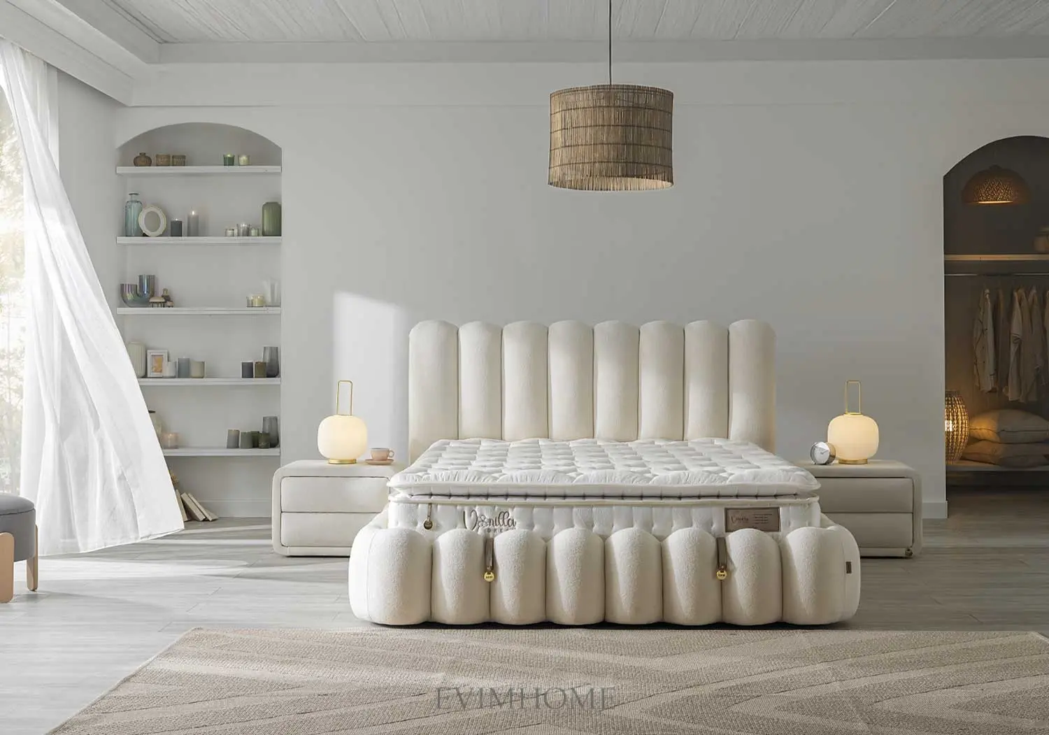 Bambi Vanilla Dream Boxspringbett-Set