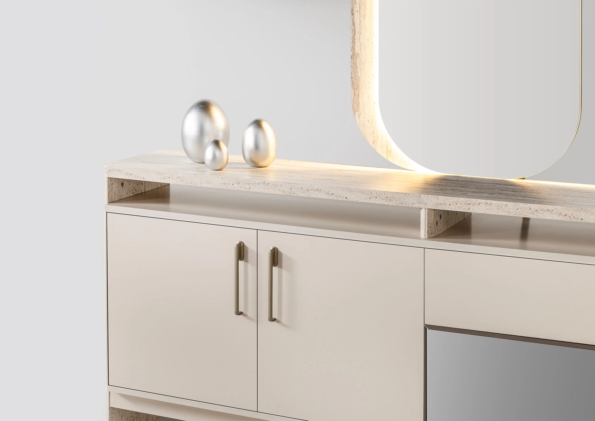 Bern Sideboard mit Spiegel - Image 2