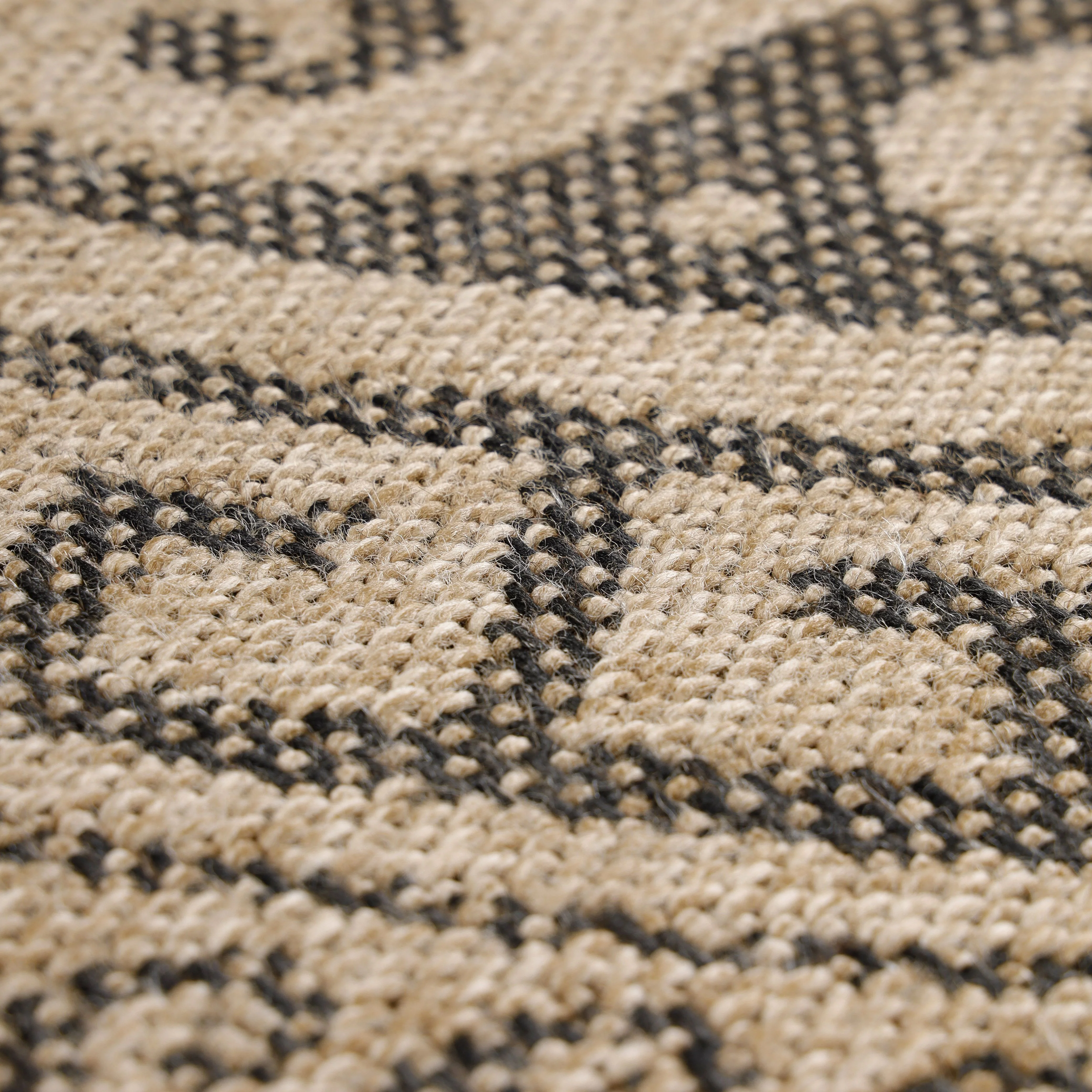 Runder Vintage Outdoor Teppich: Ethno Muster - Image 6