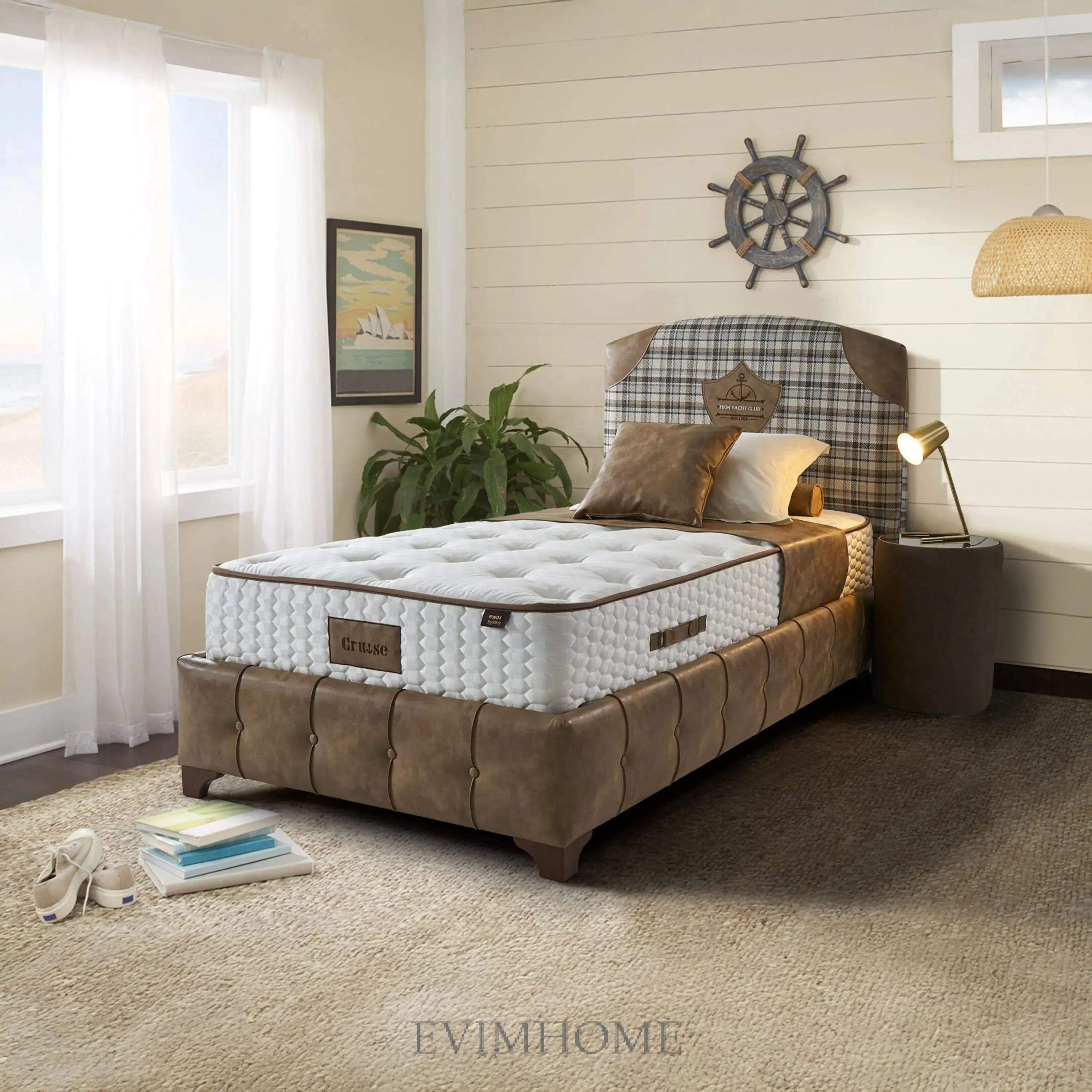 Cruise Boxspringbett mit 3D Balance Komfort & Visco-Bezug