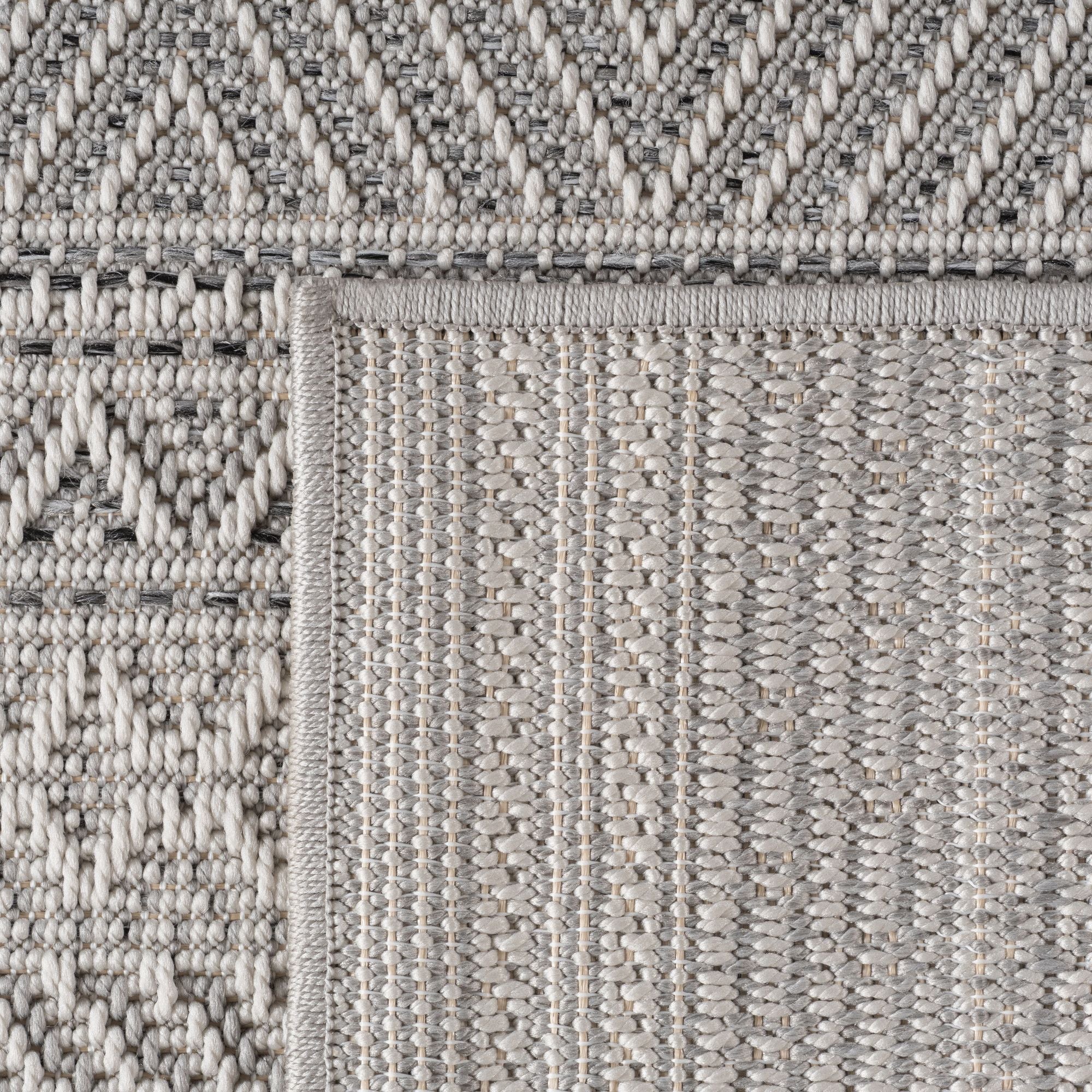 Desert Boho Outdoorteppich Läufer | Grau - Image 3