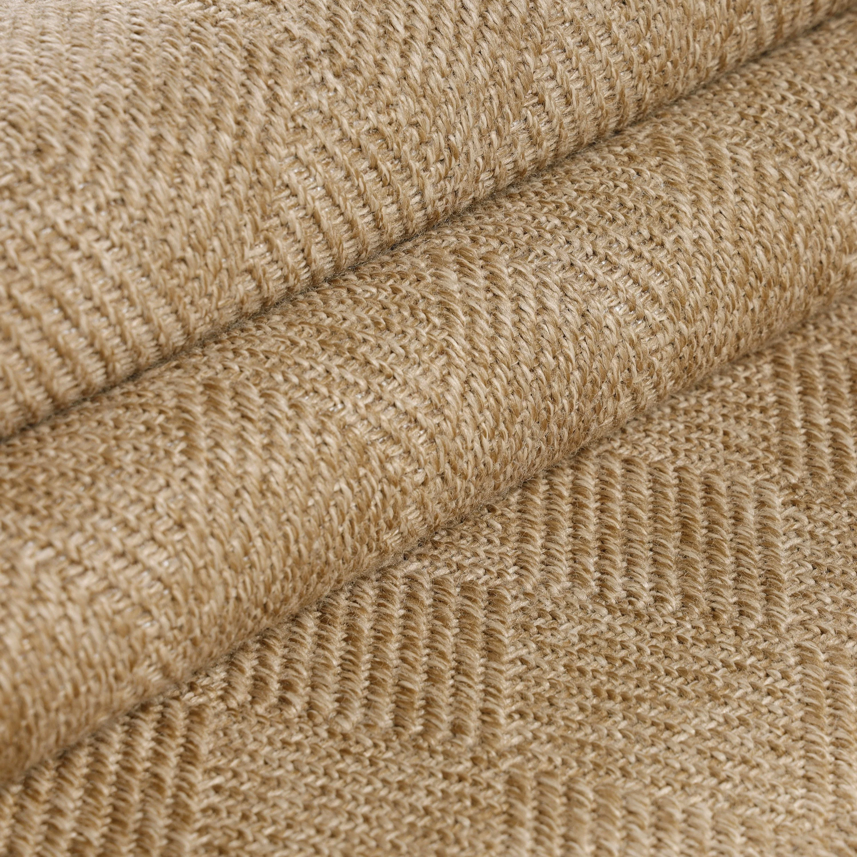 Boho Outdoor Teppich Beige: Balkon & Terrasse - Image 6