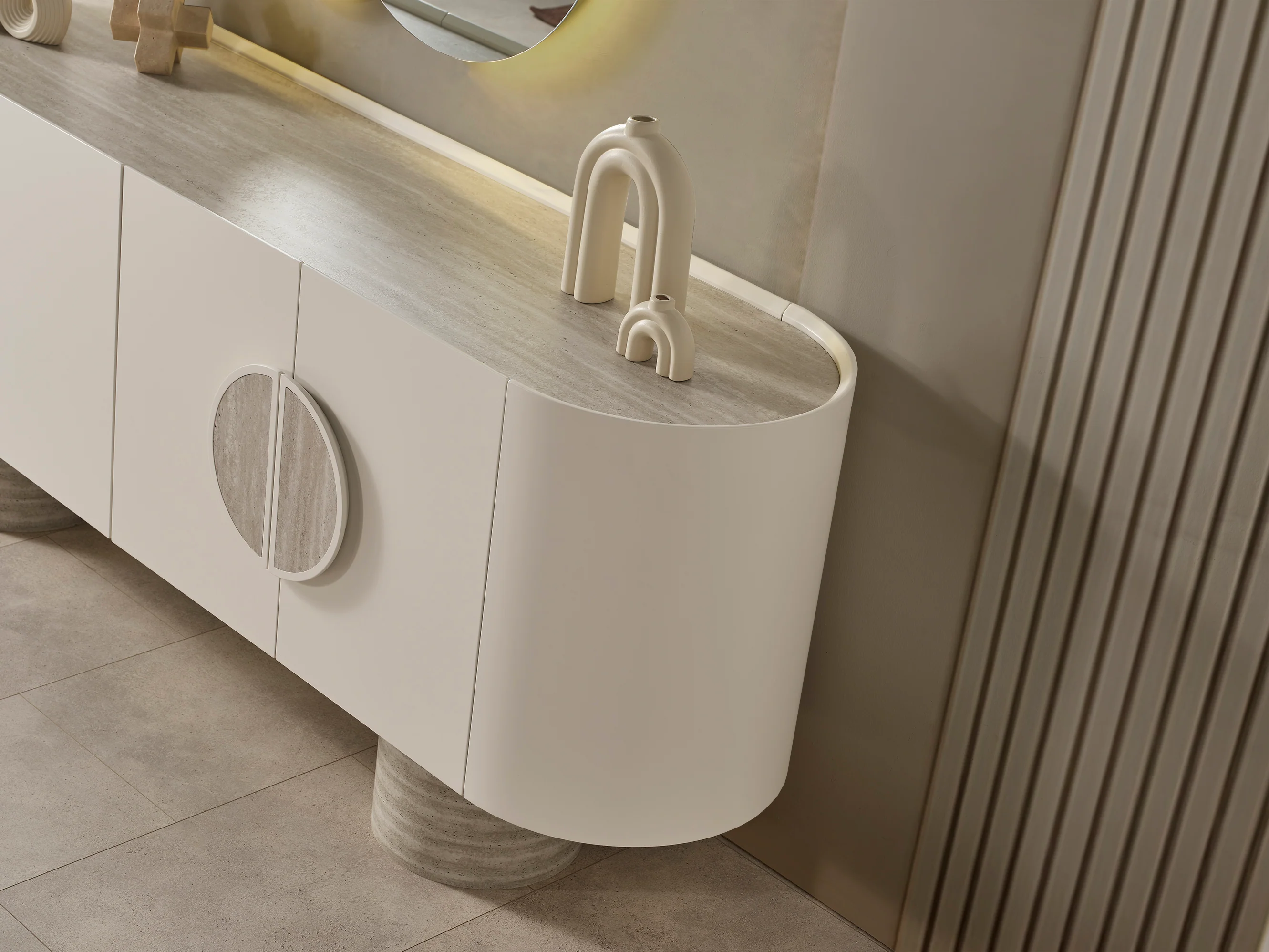 Dior Sideboard mit Spiegel - Image 4