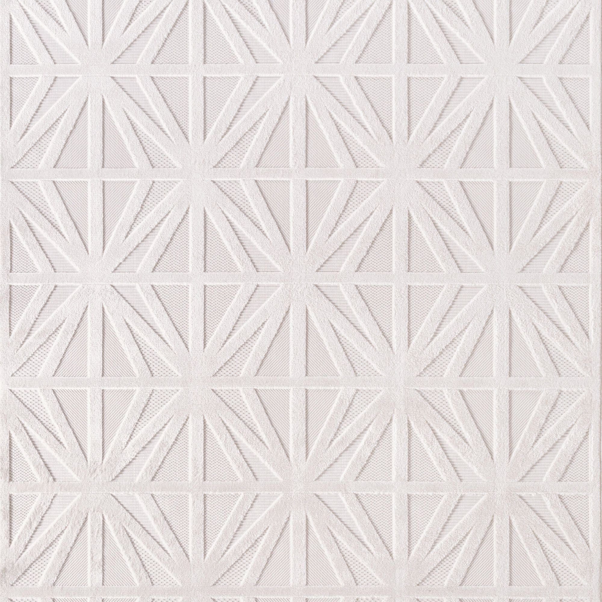 Doha Kurzflor Teppich in Creme – Modern - Image 6