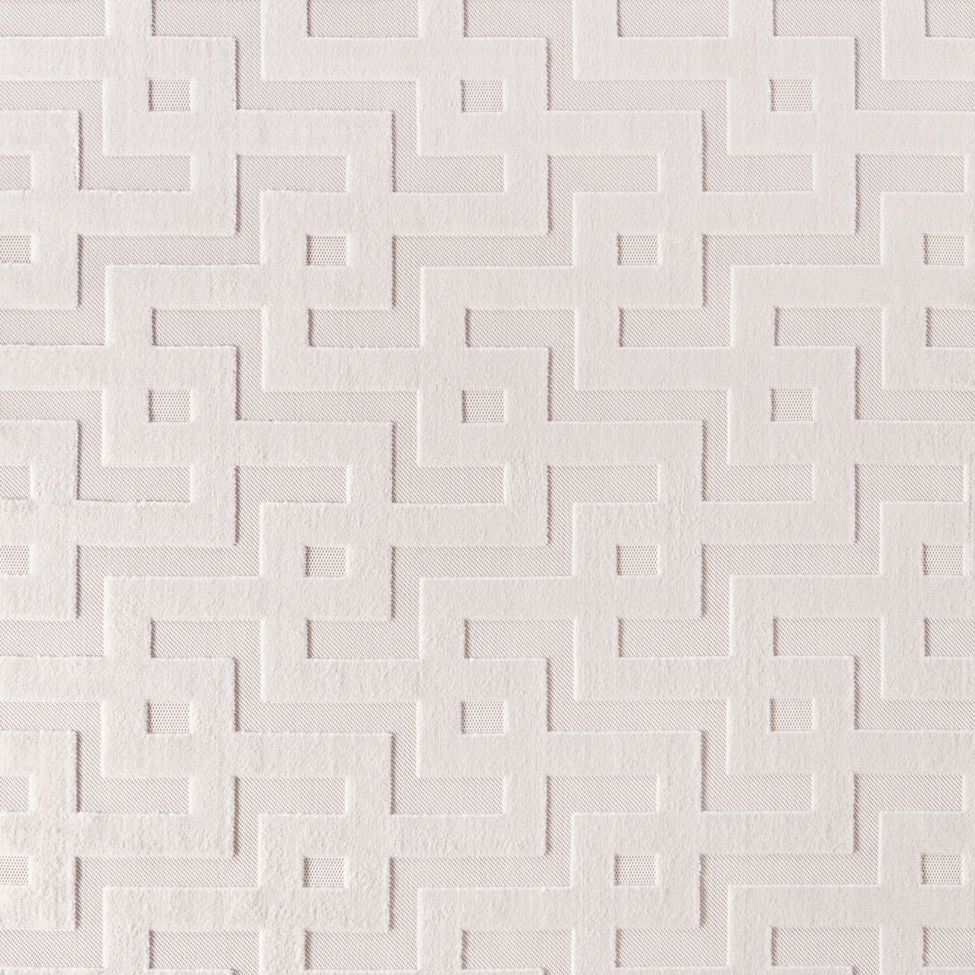 Kurzflor Teppich in Creme mit sanfter 3D-Struktur - Doha - Image 6