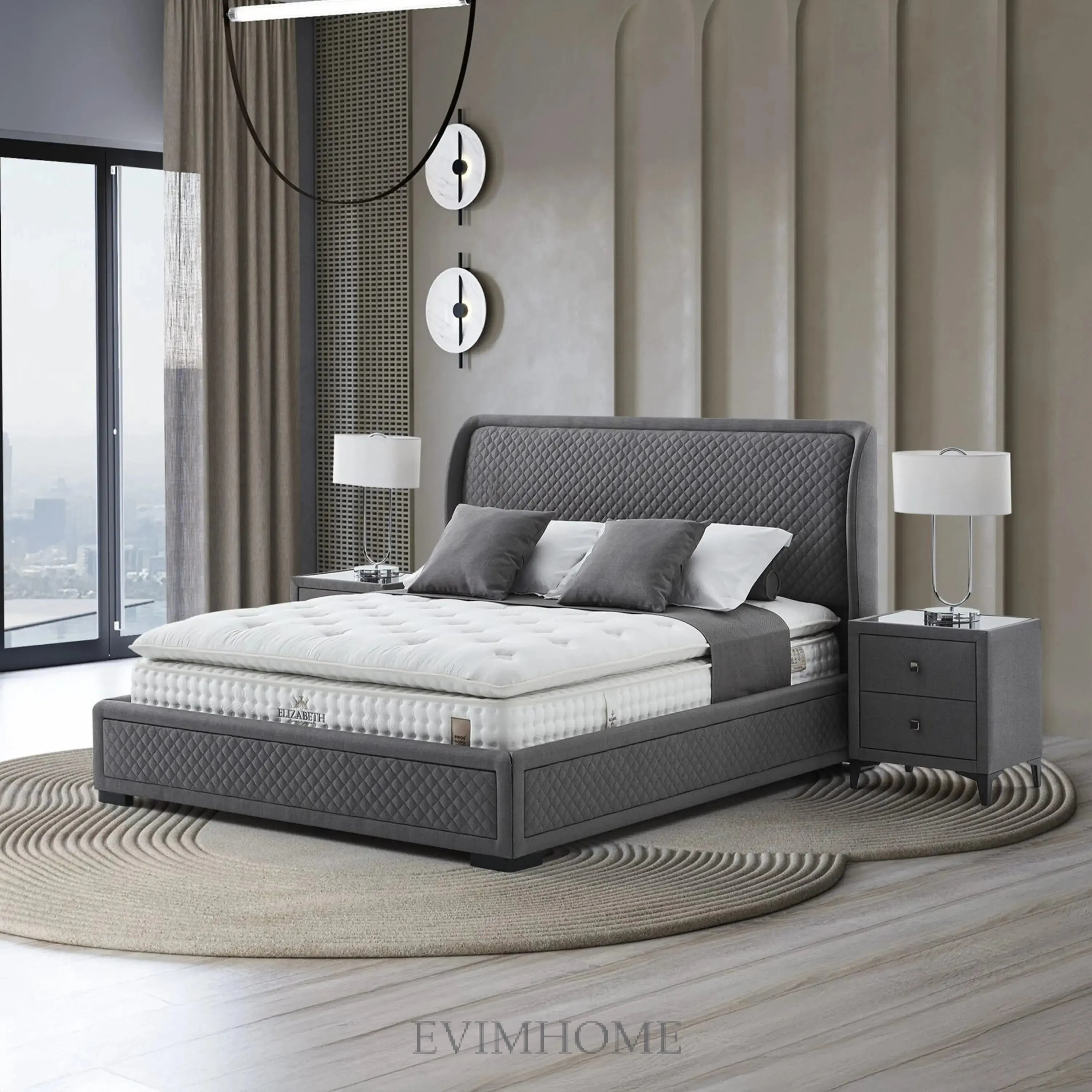 Elizabeth Laura Boxspringbett mit 3D Balance Komfort & Hygiene