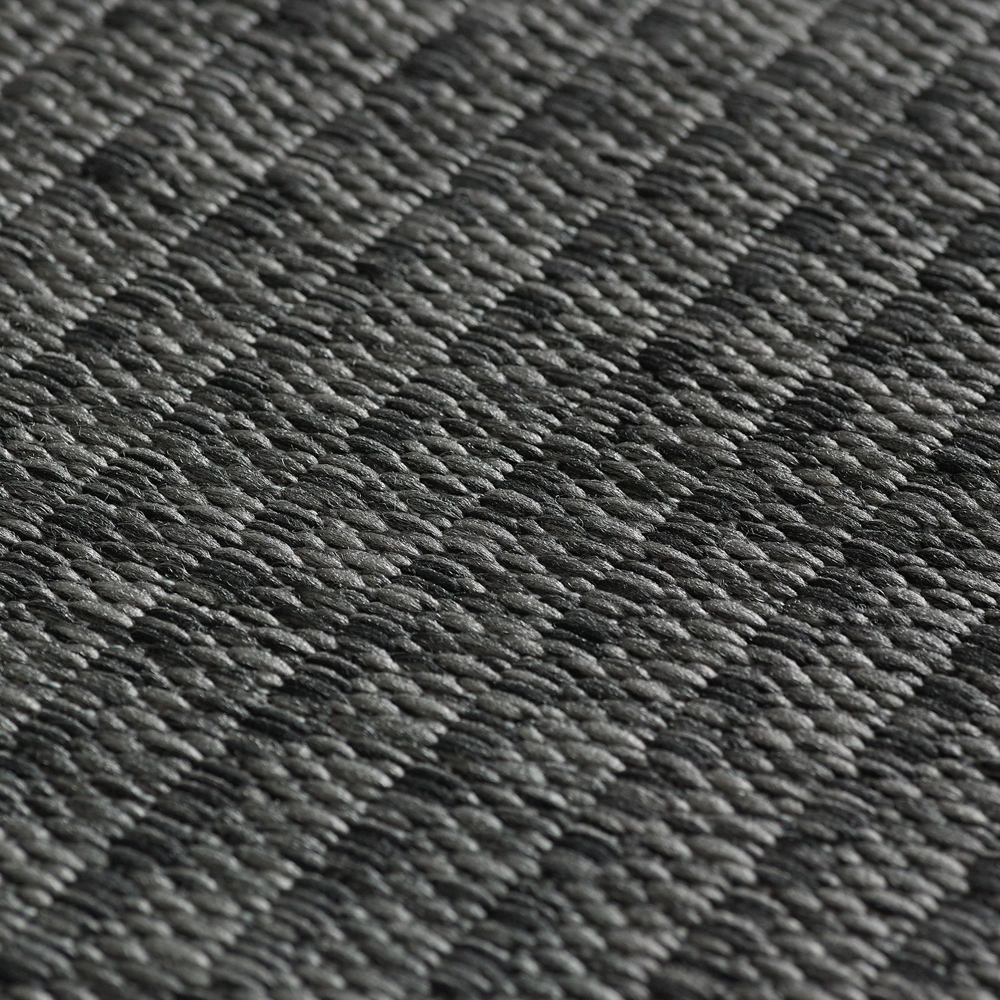 Outdoorteppiche, Unicolor, Farbe Schwarz, Teppich für Terasse-Balkon-Küche, Rücken aus Polypropylen - Image 8