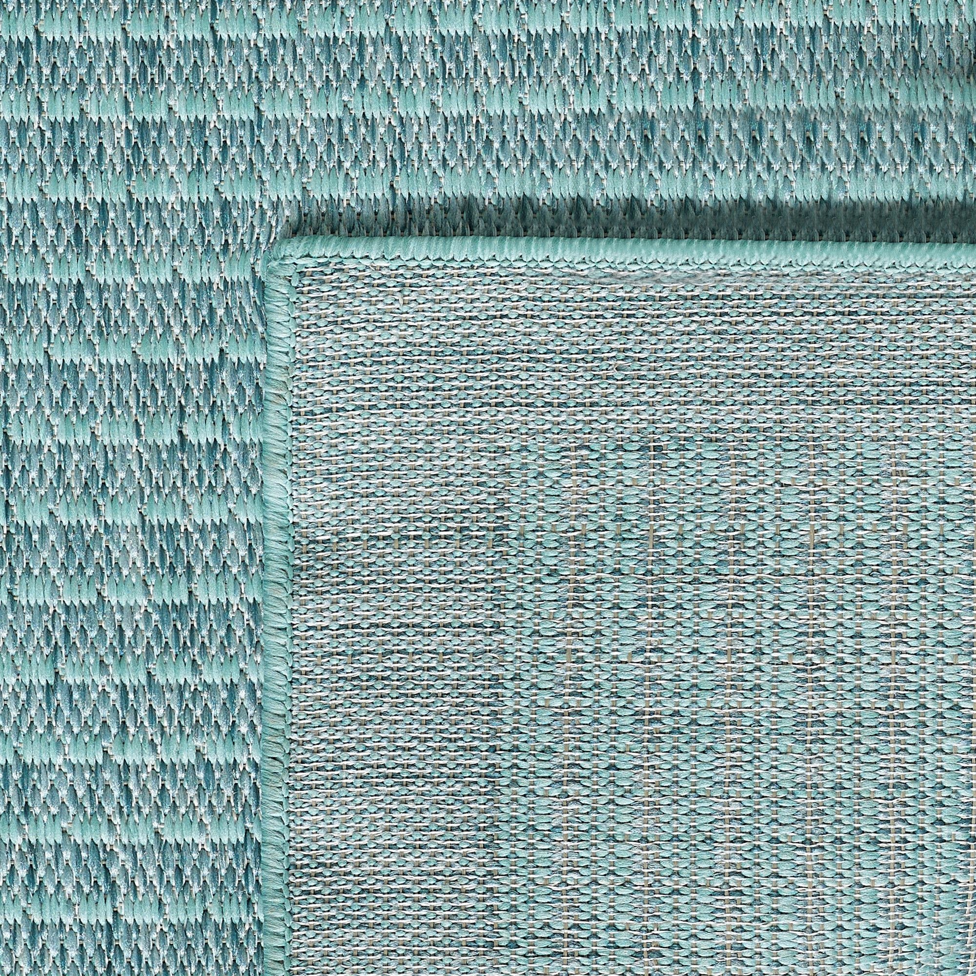 Outdoorteppiche, Unicolor, Farbe Blau, Teppich für Terasse-Balkon-Küche, Rücken aus Polypropylen - Image 7