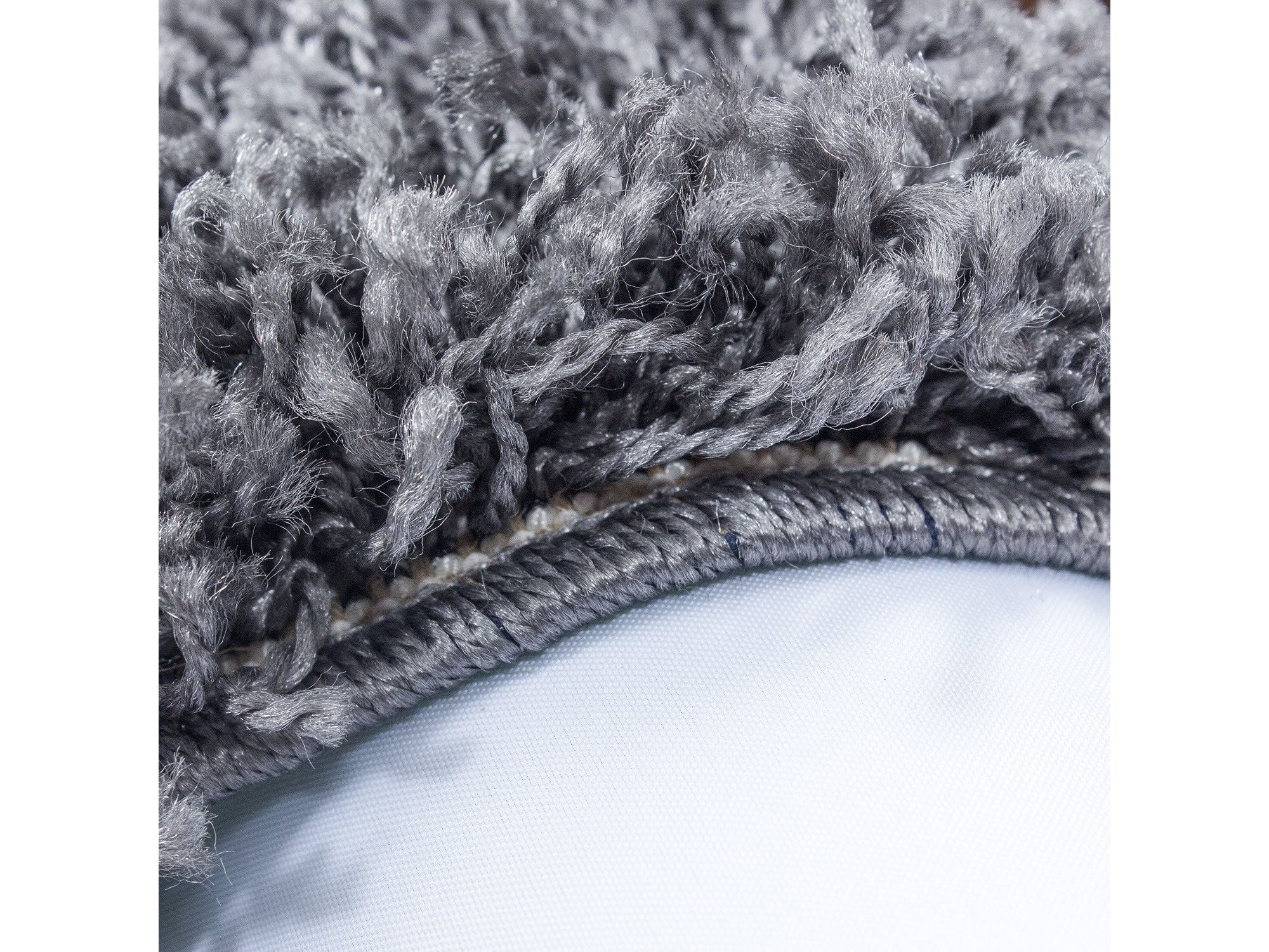 Hochflor Shaggy Teppich DREAM in Grau - Image 3