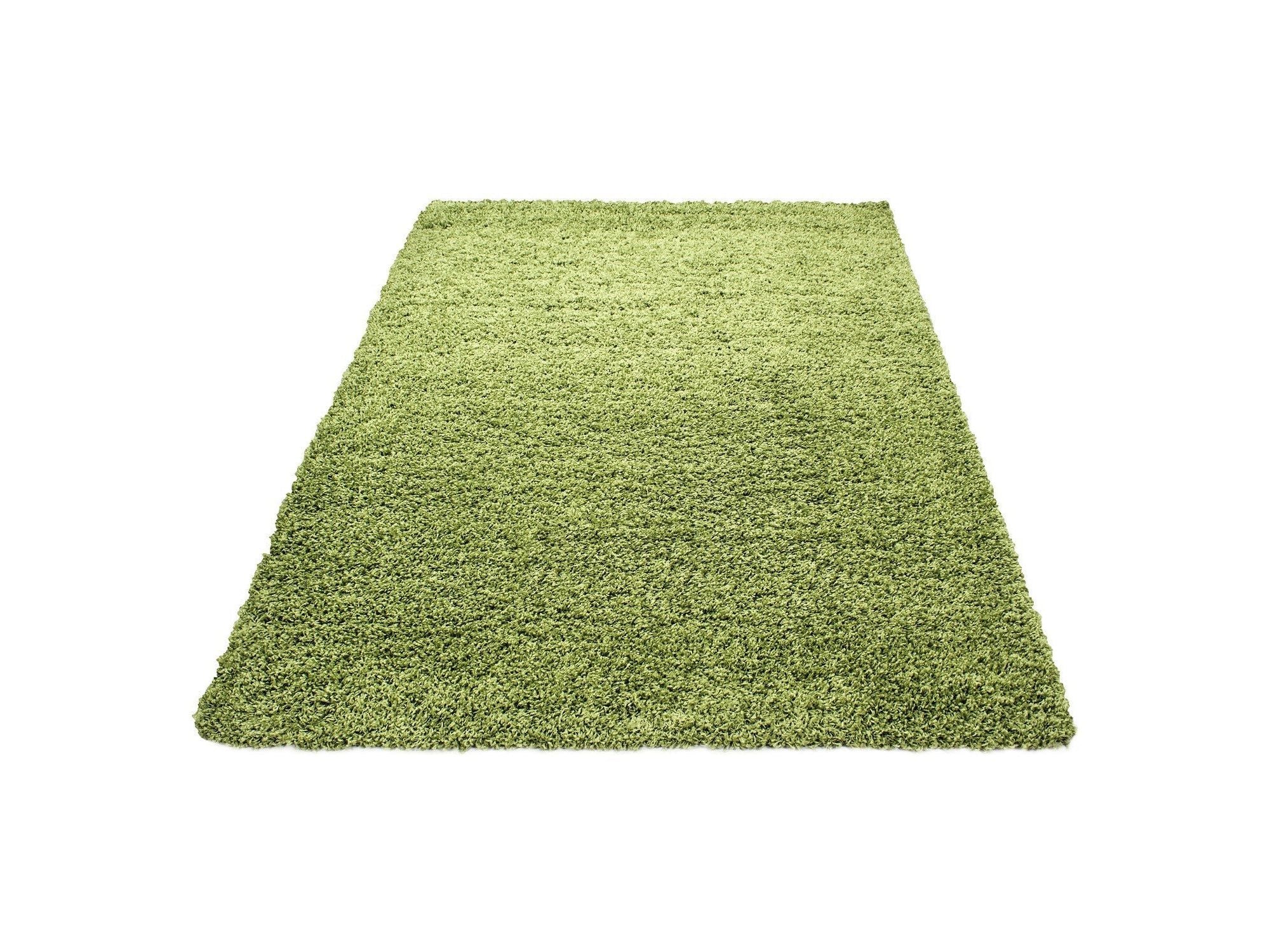 Shaggy Teppich für Wohnzimmer in Grün - Image 5