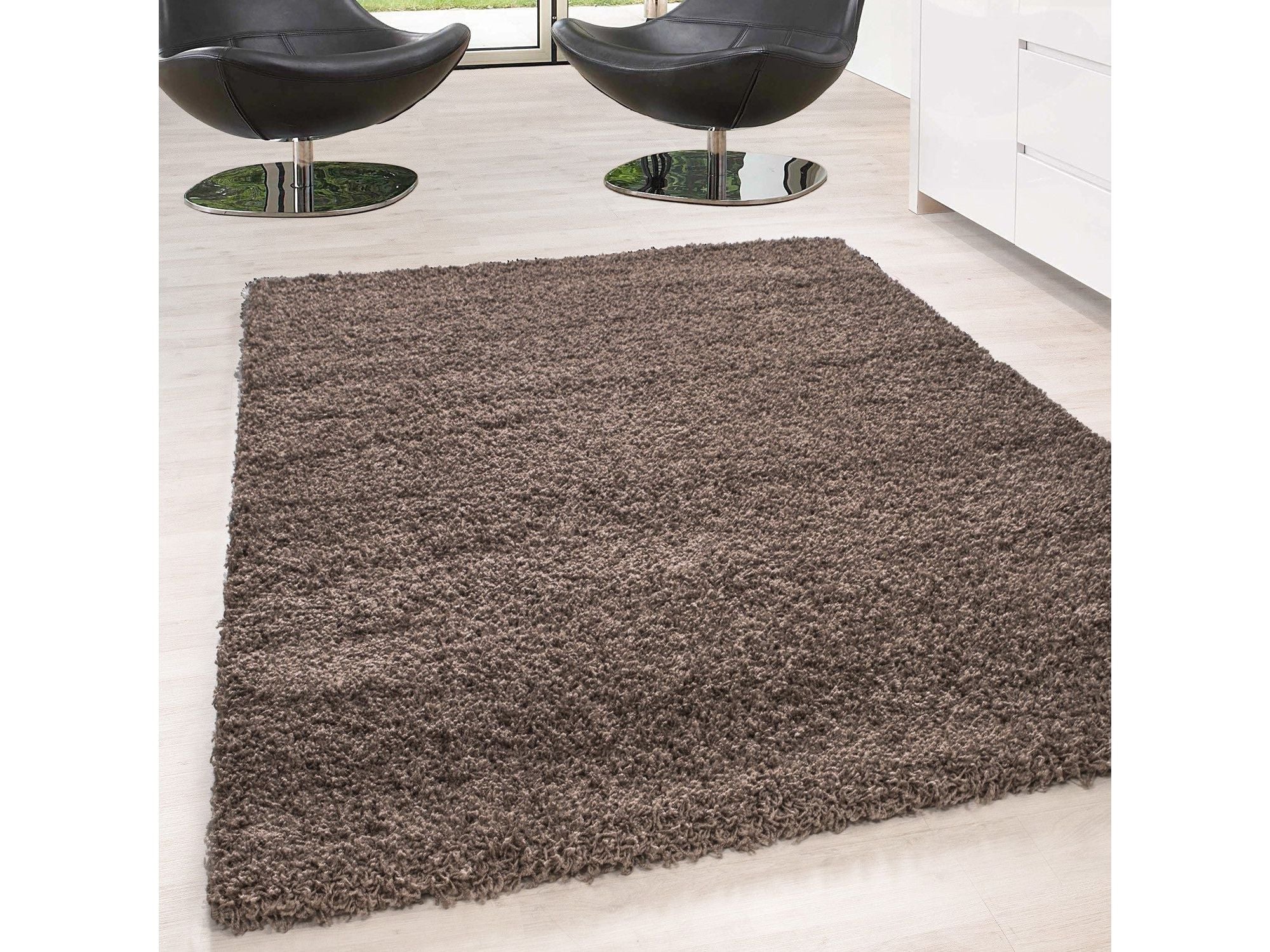 Shaggy Teppich DREAM – Langflor in Mocca