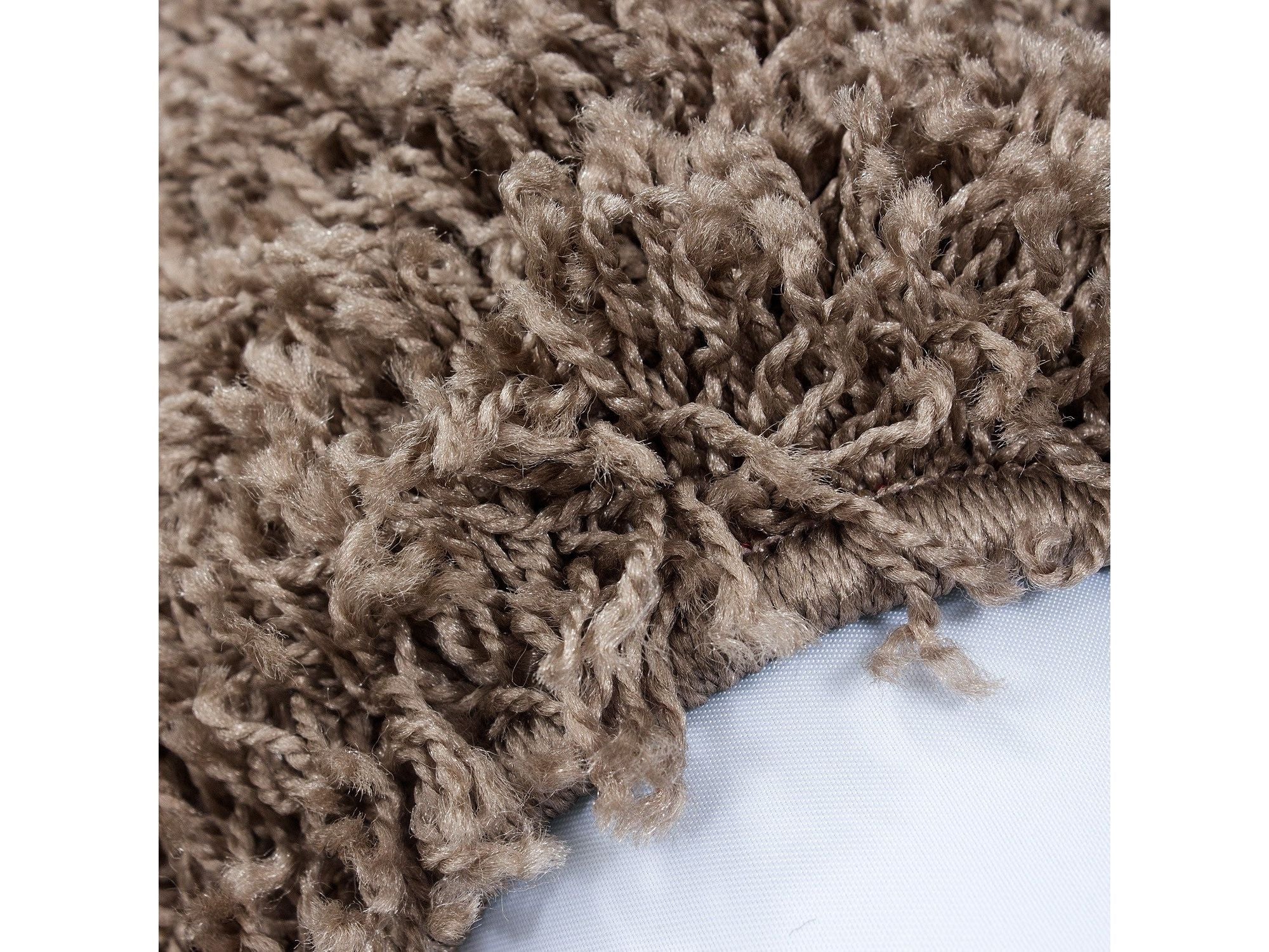 Shaggy Teppich DREAM – Langflor in Mocca - Image 3