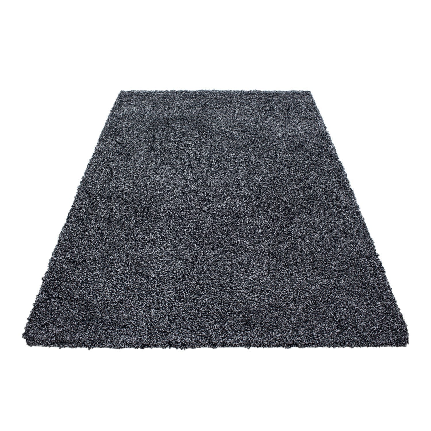 Hochflor Supersoft Shaggy kuscheliger Teppich extreme weich Unifarbe Anthrazit - Image 4