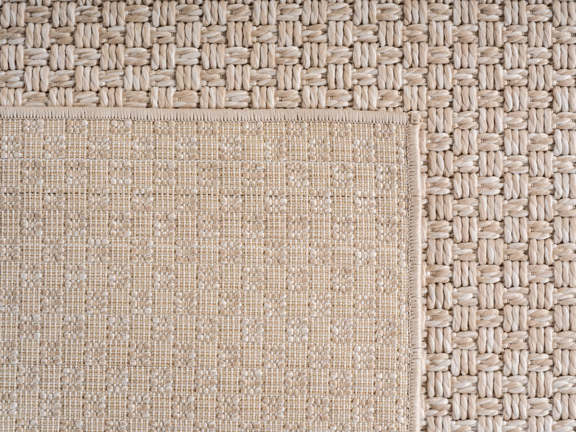Ibiza Schlichter Boho In- & Outdoorteppich Läufer - Image 3