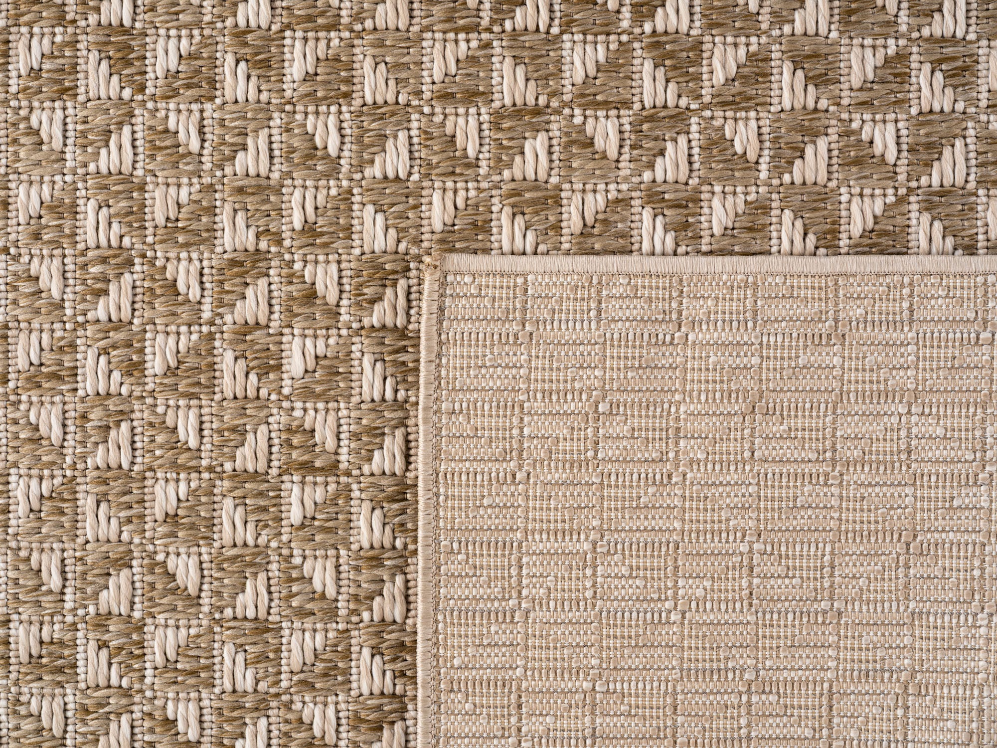 Ibiza In- & Outdoorteppich Läufer in Beige - Image 3