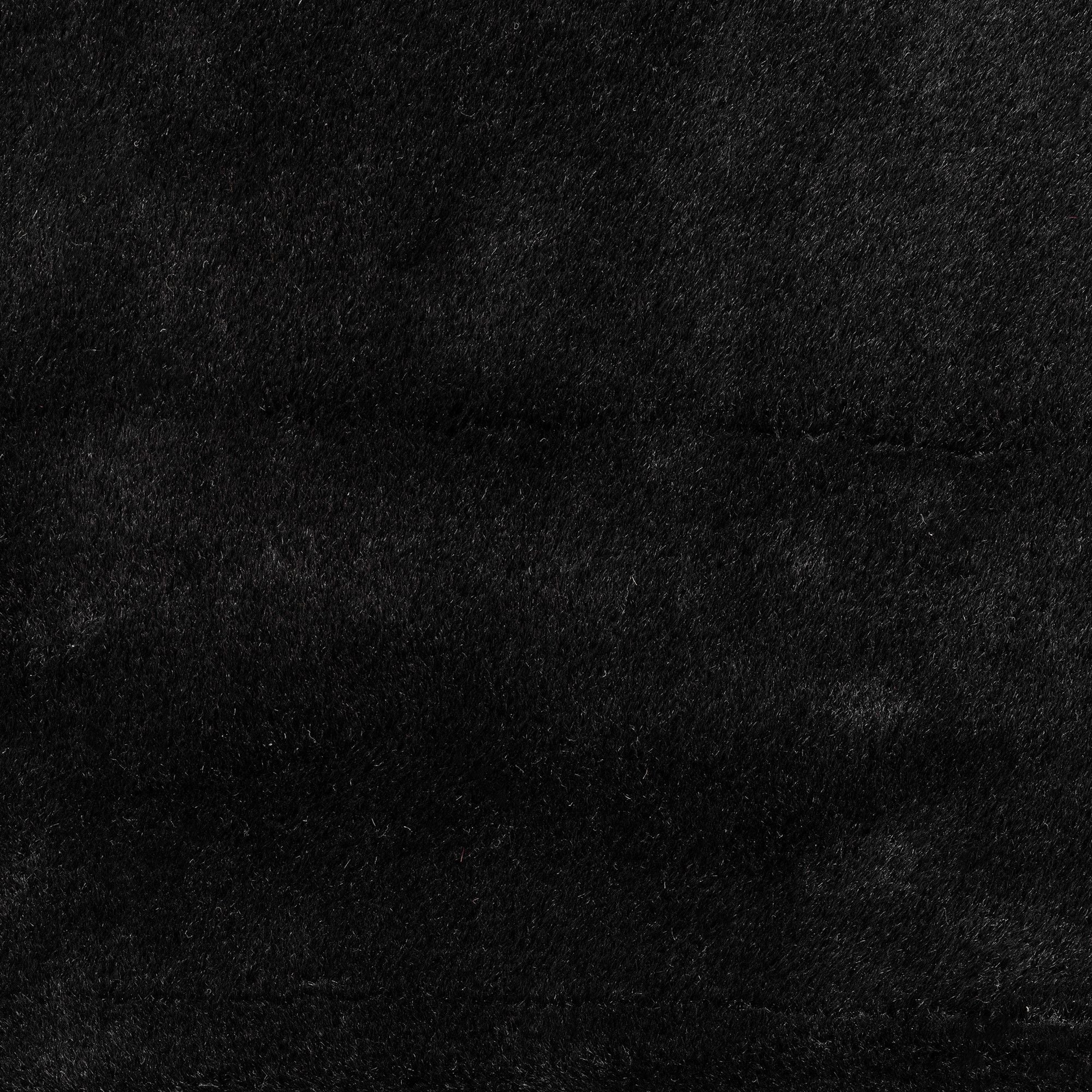 Läufer Teppich Schwarz 6x1 cm – Waschbarer Kurzflorteppicheteppiche, rutschfest & weich, modernes einfarbiges Design für Schlafzimmer, Küche & Flur - Image 5
