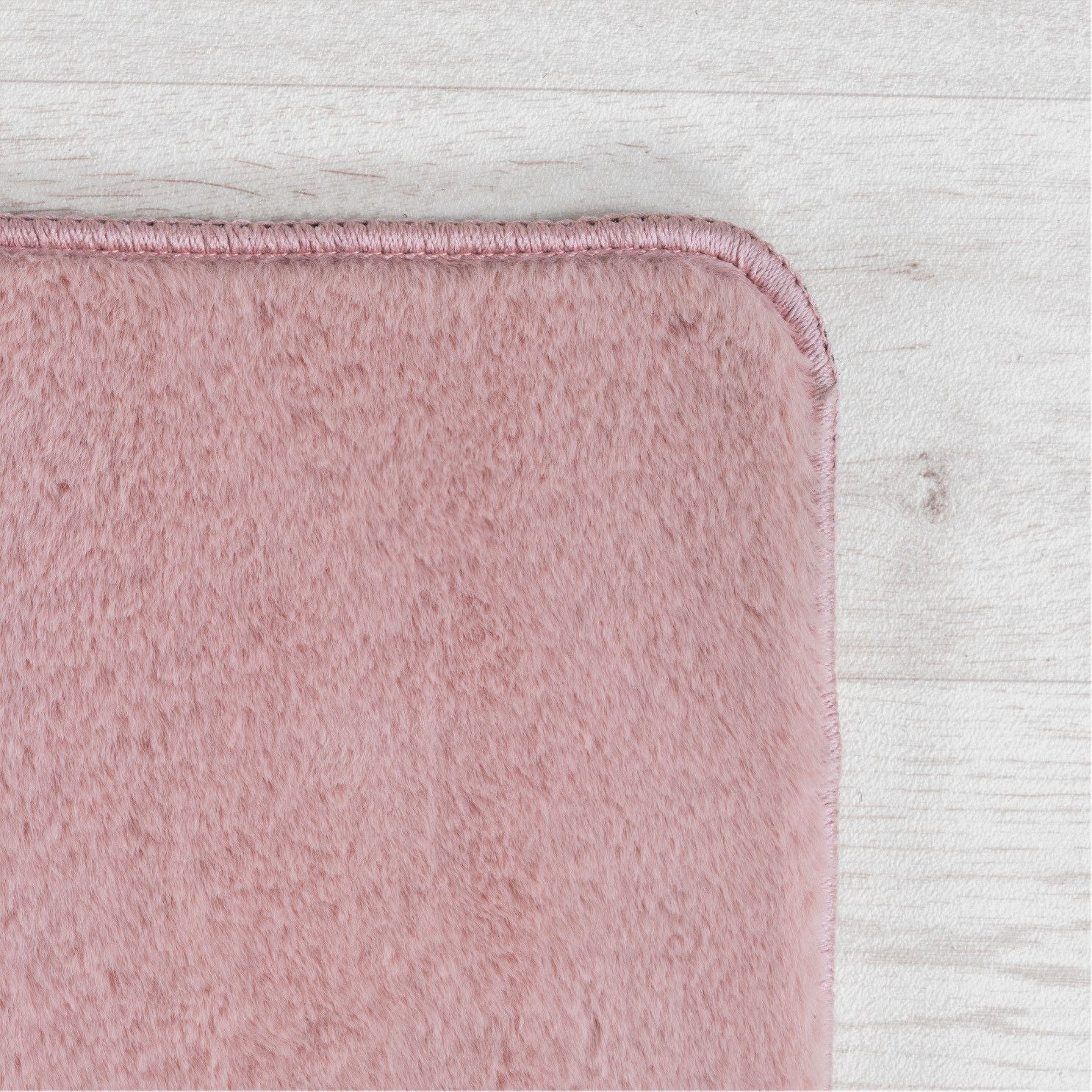 Läufer Teppich Rosa 6x1 cm – Waschbarer Kurzflorteppicheteppiche, rutschfest & weich, modernes einfarbiges Design für Schlafzimmer, Küche & Flur - Image 3