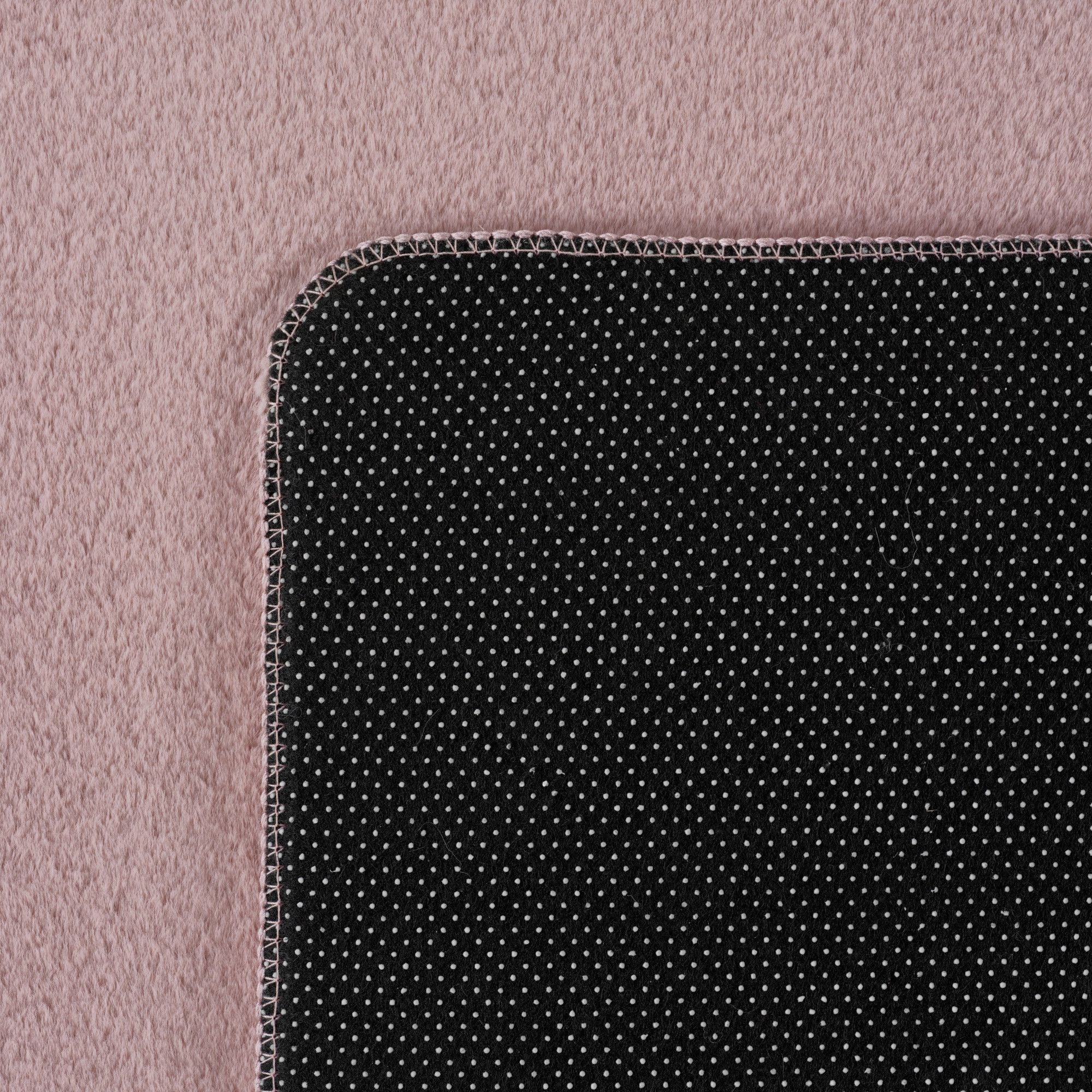 Läufer Teppich Rosa 6x1 cm – Waschbarer Kurzflorteppicheteppiche, rutschfest & weich, modernes einfarbiges Design für Schlafzimmer, Küche & Flur - Image 4