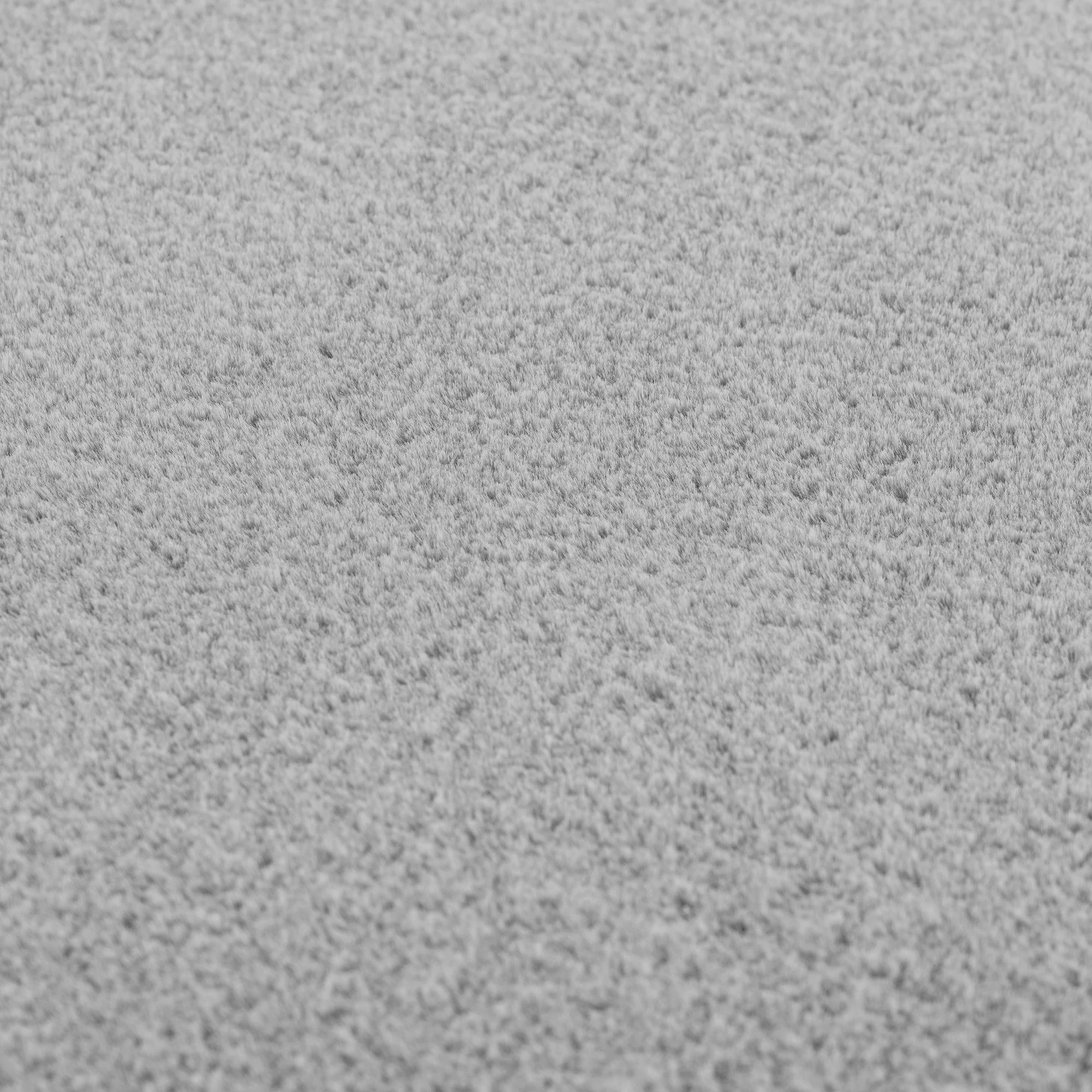 Läufer Teppich Silber 6x1 cm – Waschbarer Kurzflorteppicheteppiche, rutschfest & weich, modernes einfarbiges Design für Schlafzimmer, Küche & Flur - Image 5