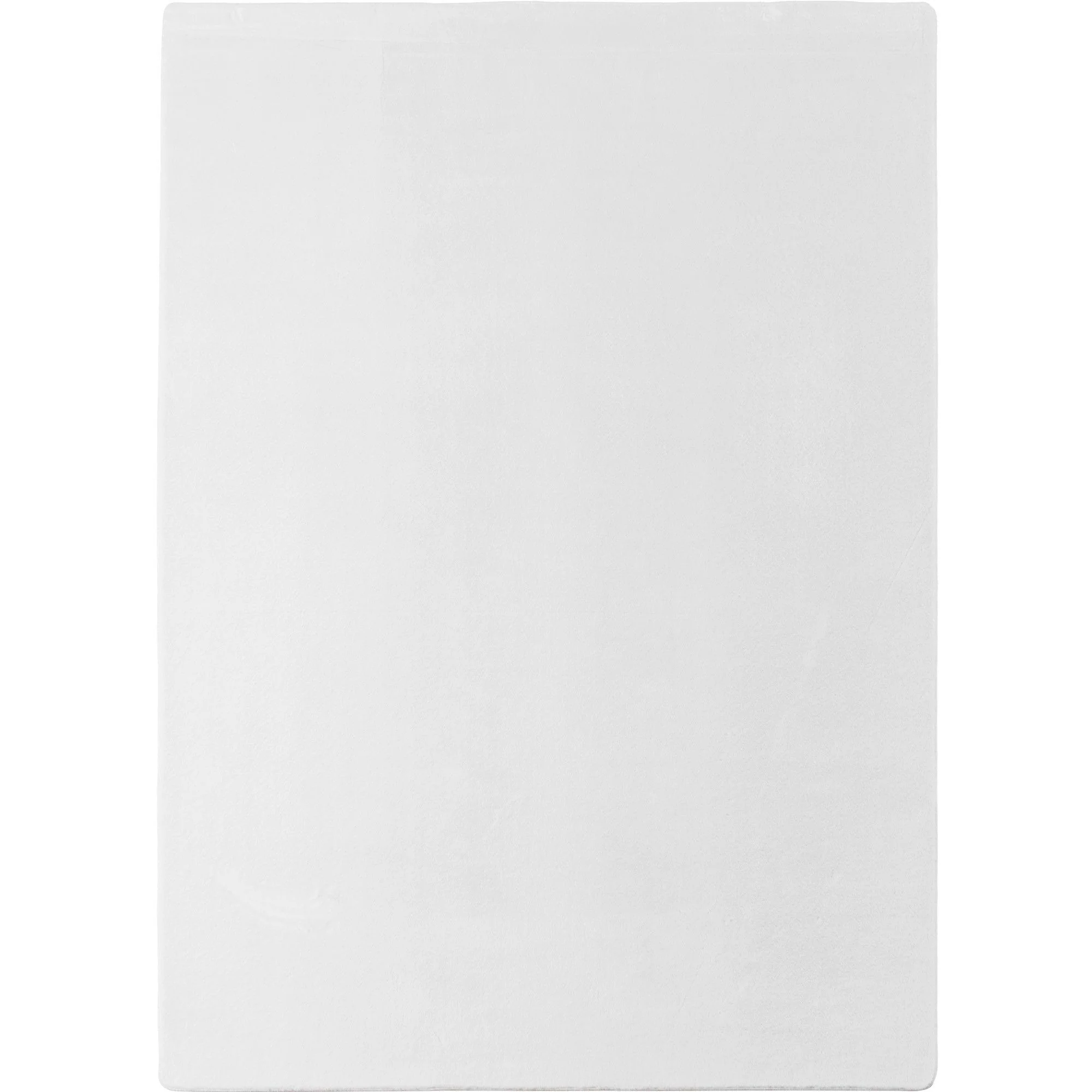 Läufer Teppich Weiss 6x1 cm – Waschbarer Kurzflorteppicheteppiche, rutschfest & weich, modernes einfarbiges Design für Schlafzimmer, Küche & Flur - Image 2