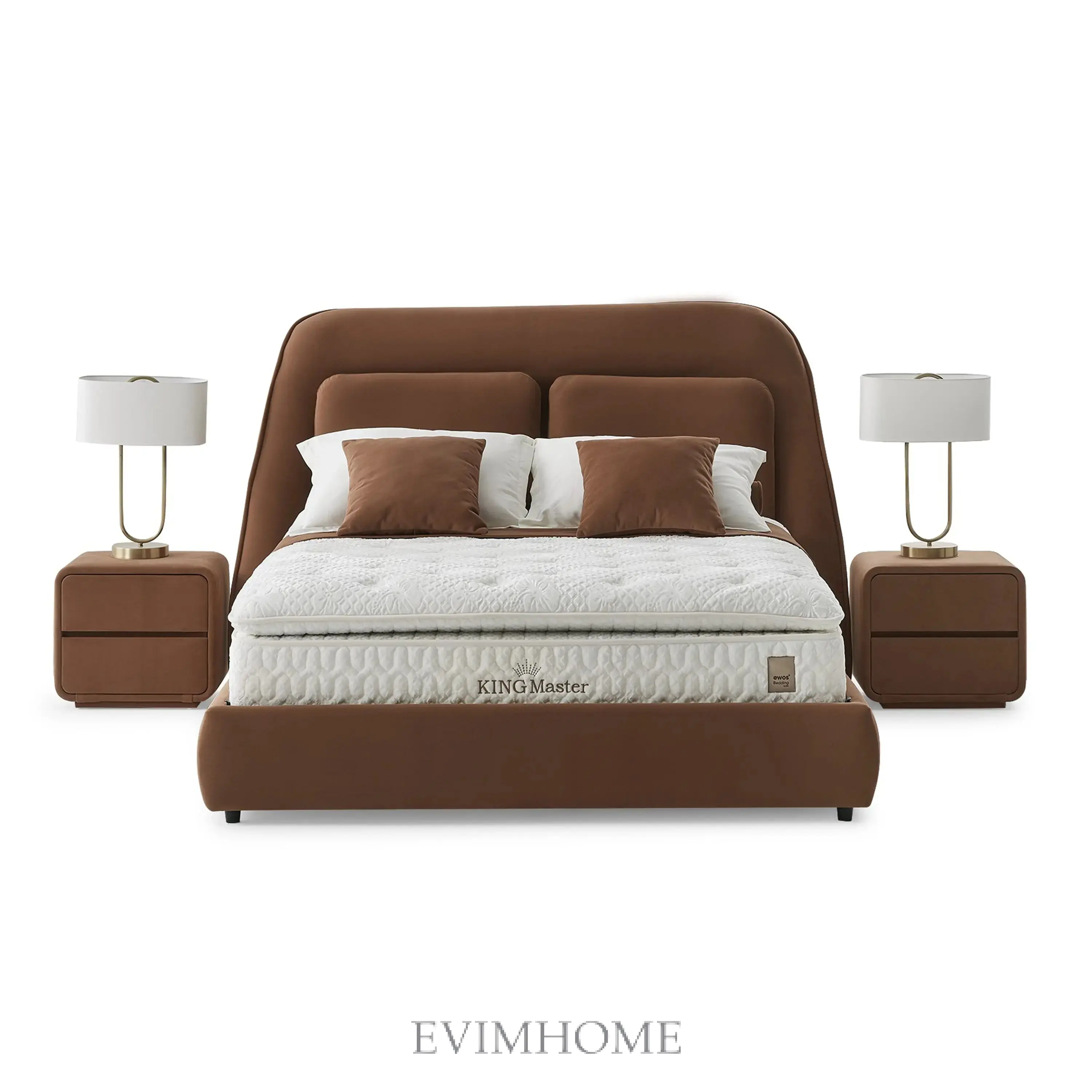 Kingmaster Venedik Boxspringbett mit plushigem Luxuskomfort - Image 2
