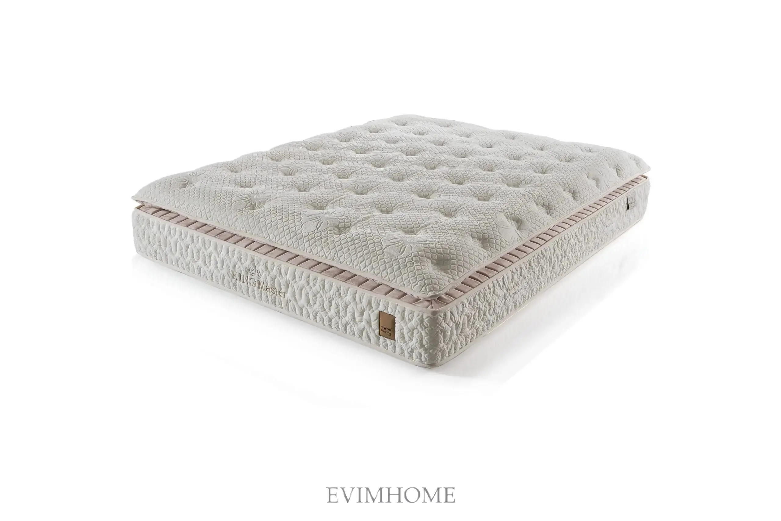 Kingmaster Venedik Boxspringbett mit plushigem Luxuskomfort - Image 5