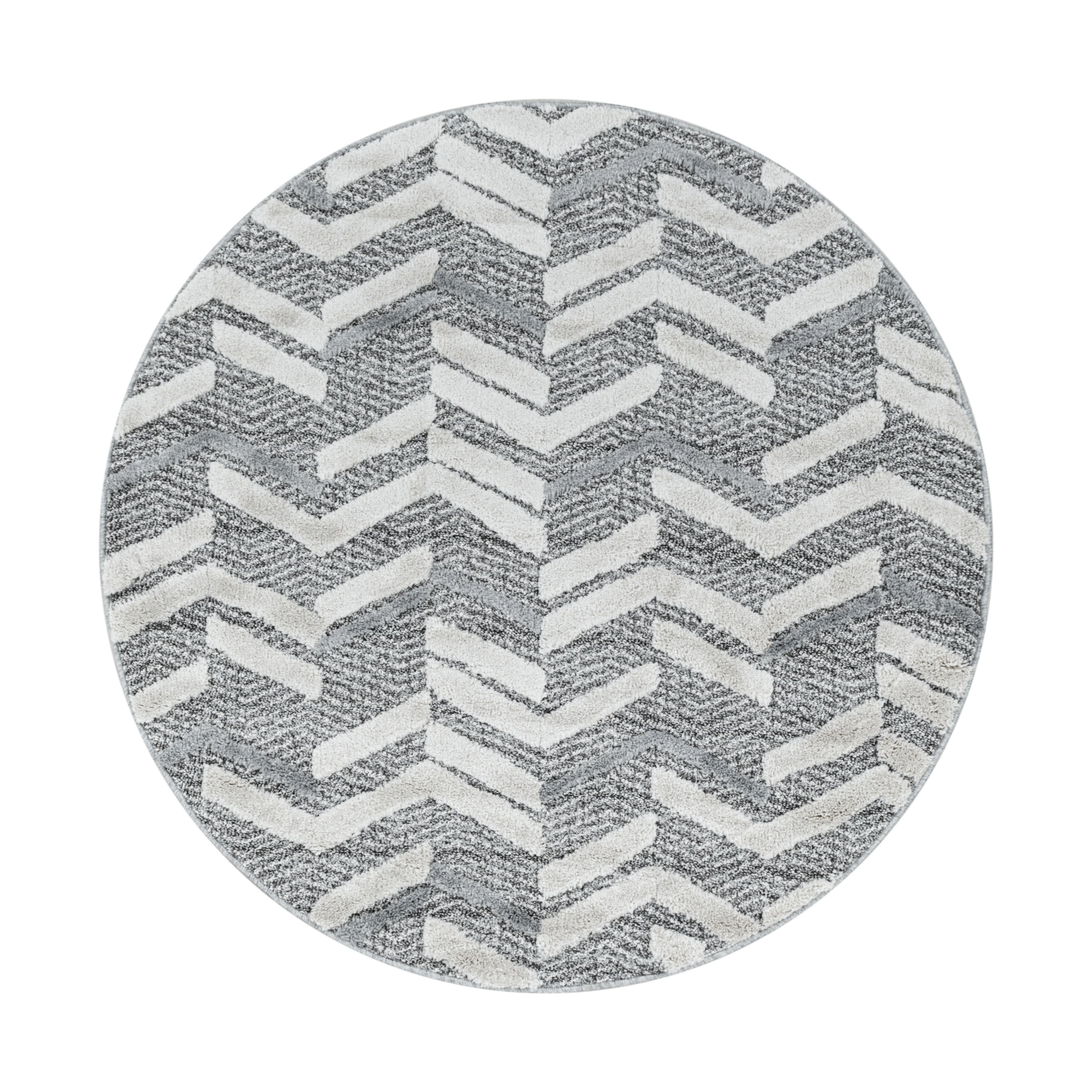 Kurzflor Design Teppich MIA Looped Flor Abstrakte Wellen Muster - Image 4