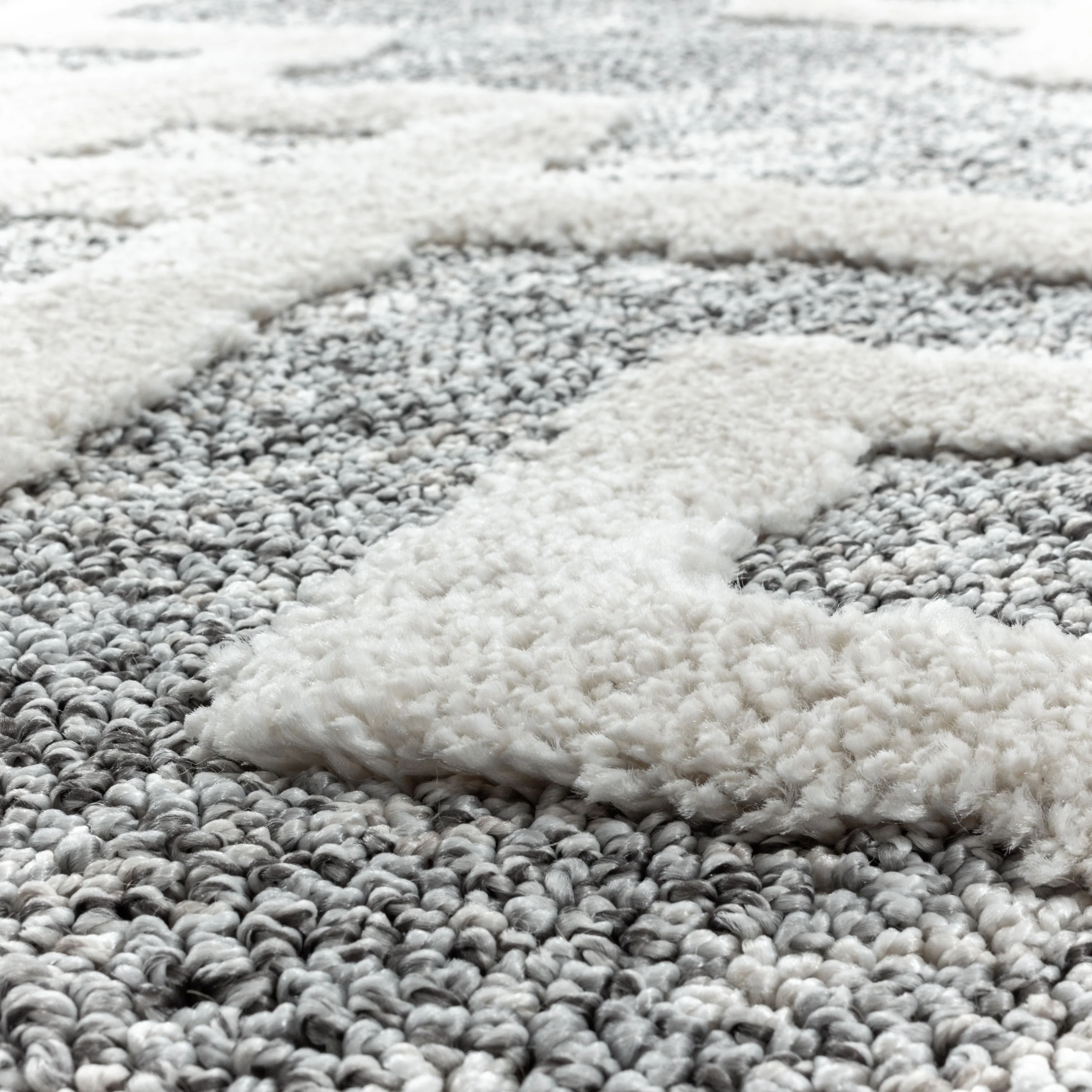 Kurzflor Design Teppich MIA Looped Flor Inka Rauten Muster Abstrakt - Image 6