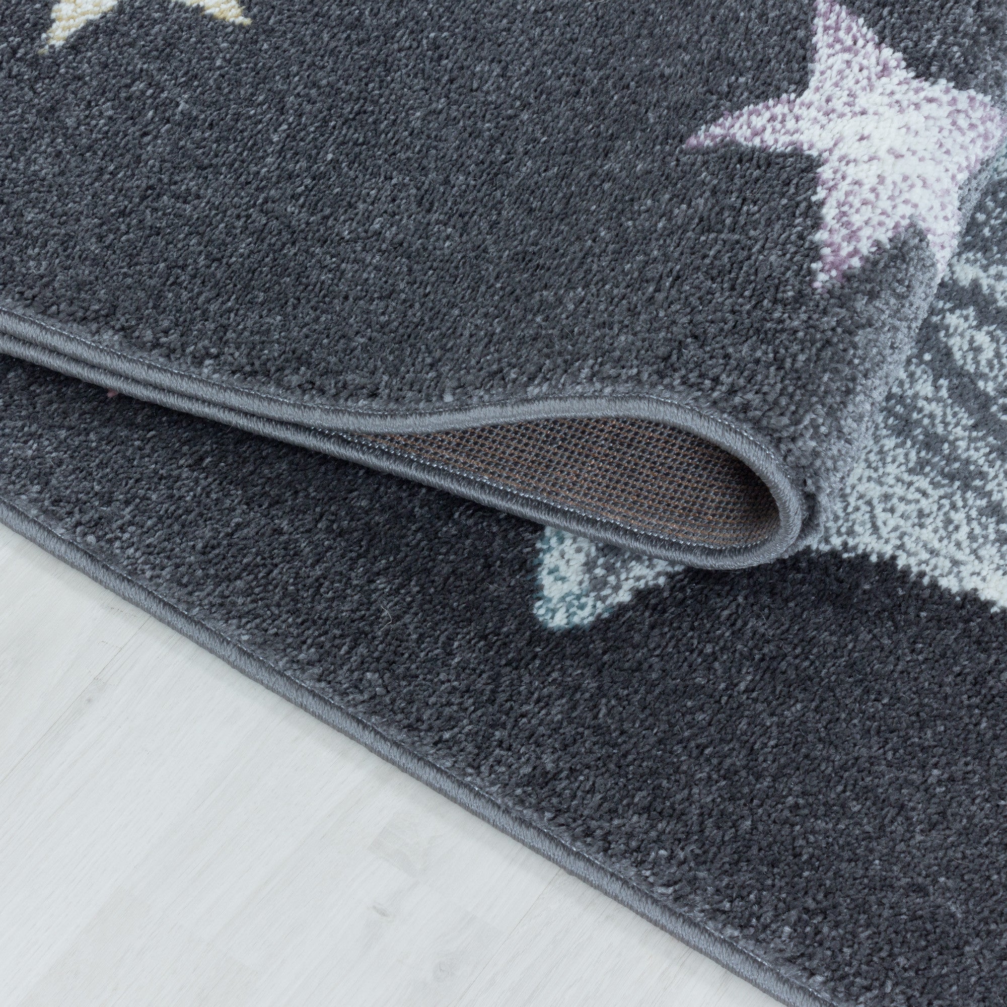 Blauer Kinderzimmer Teppich mit Drachenmotiv - Image 6