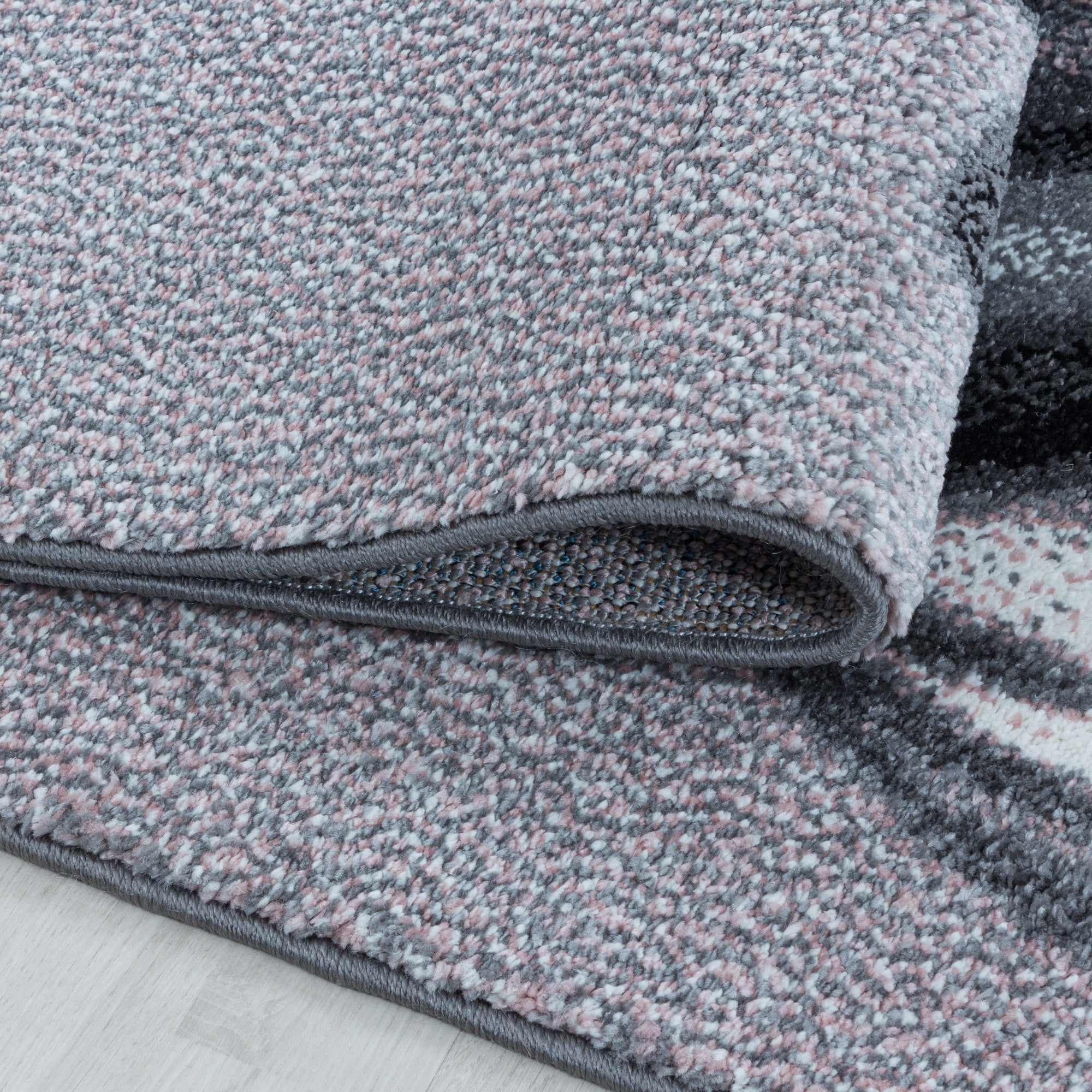 Kurzflor Kinderteppich Design Hase Bunny Kinderzimmer Teppich Rosa - Image 5