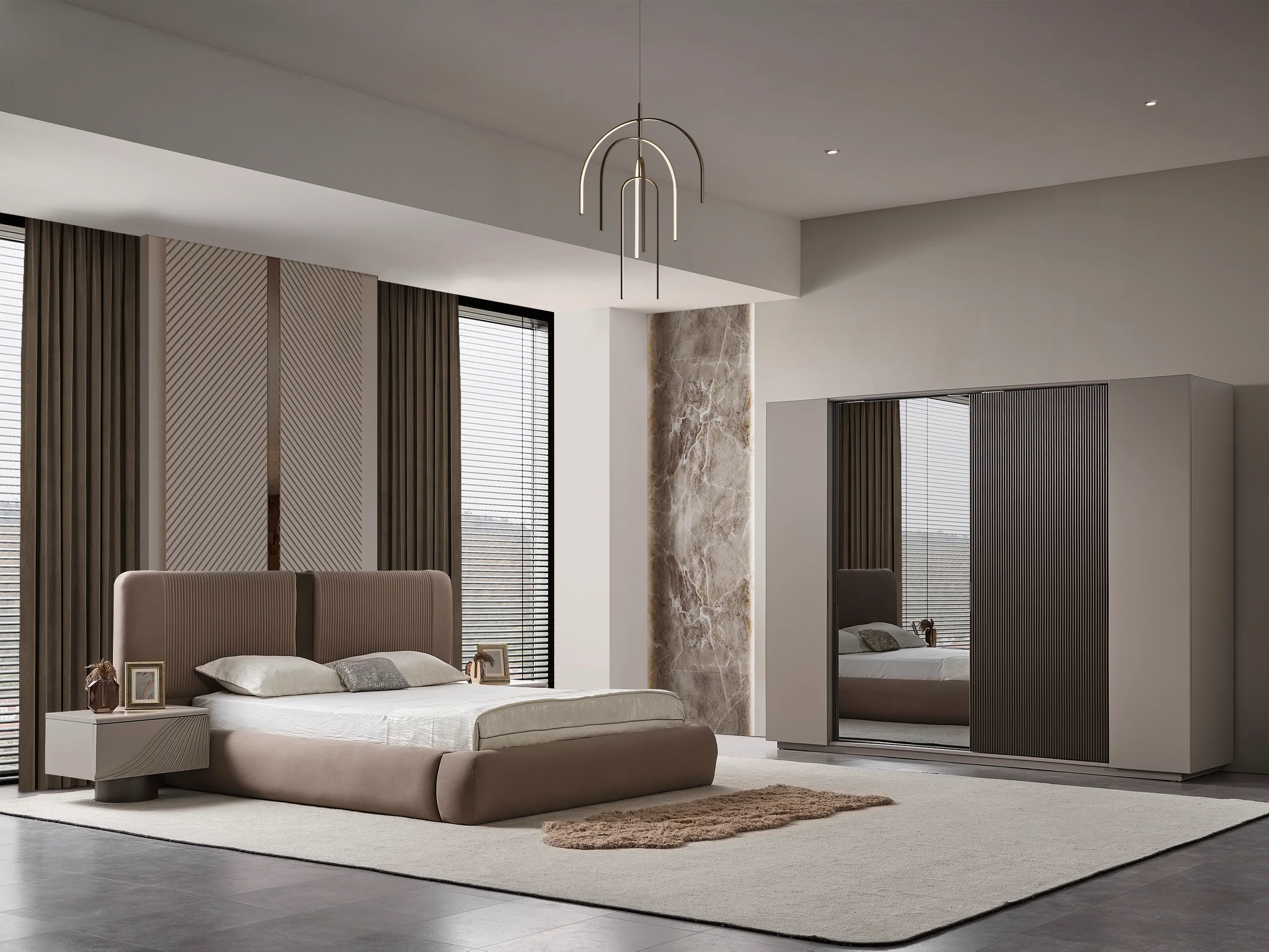 LATTE Schlafzimmer Set