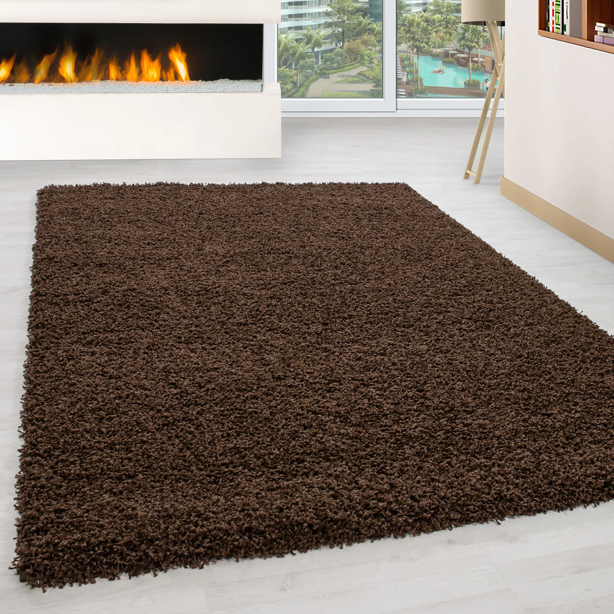LIFE Shaggy Hochflor Teppich