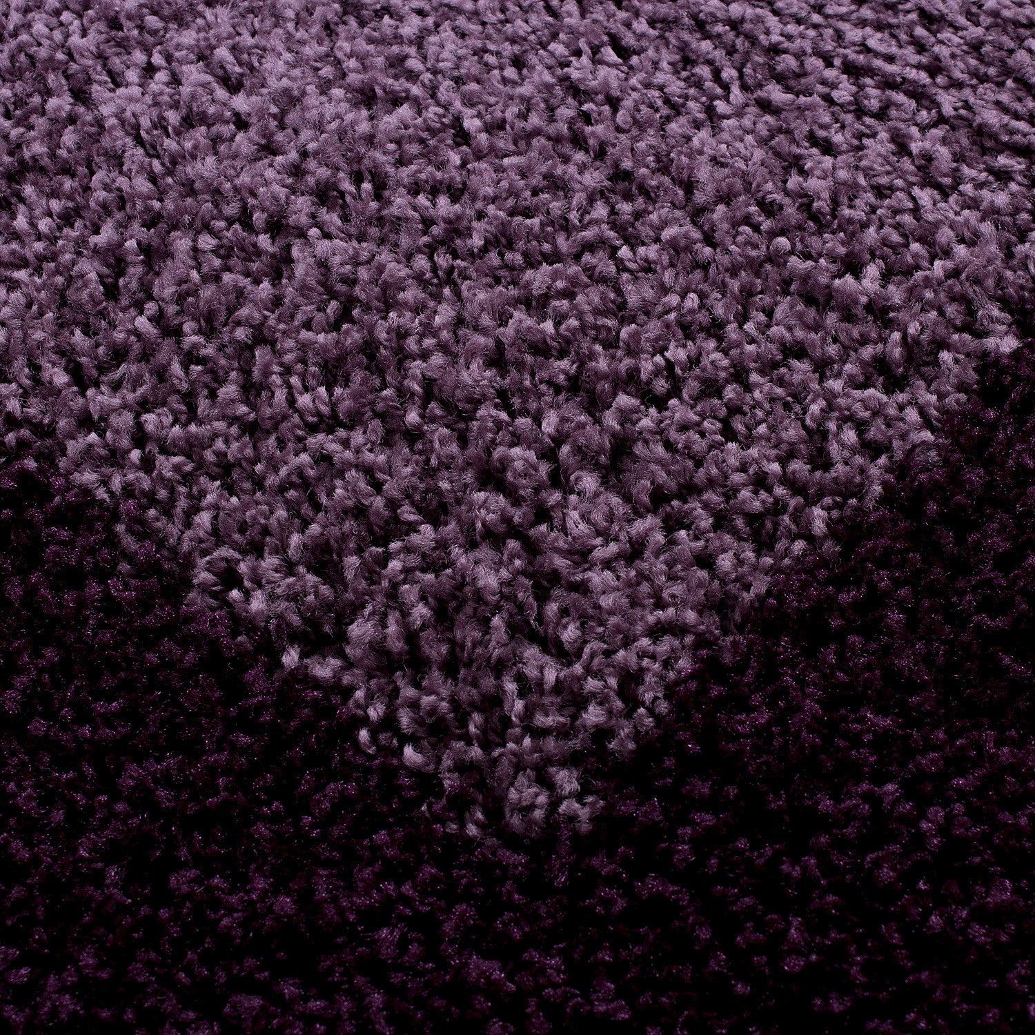 Hochflorteppiche, Bordüre Design, Farbe Violett, Teppich für Wohnzimmer, Rücken aus Jute - Image 5