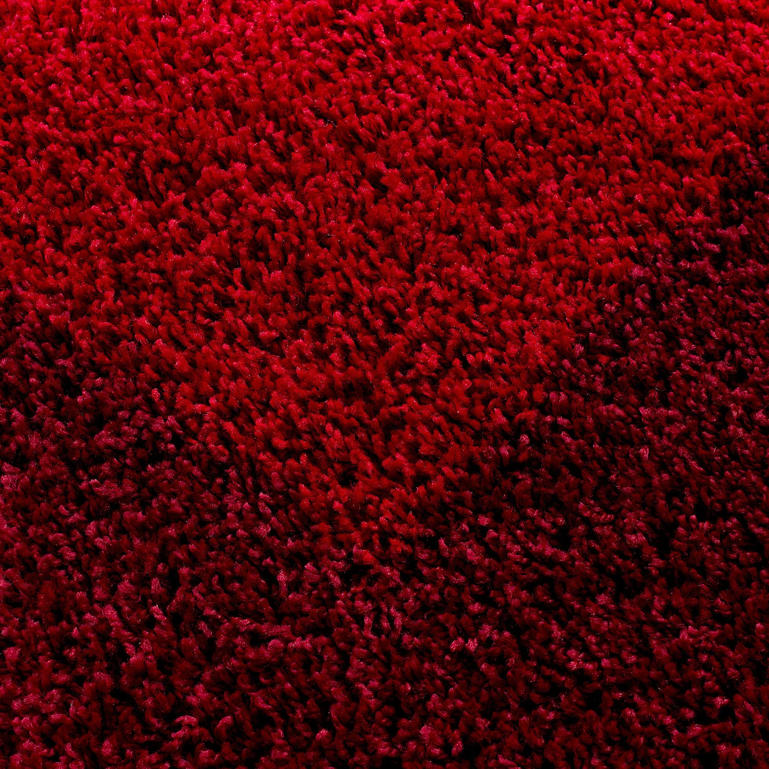 Hochflorteppiche, Bordüre Design, Farbe Rot, Teppich für Wohnzimmer, Rücken aus Jute - Image 5