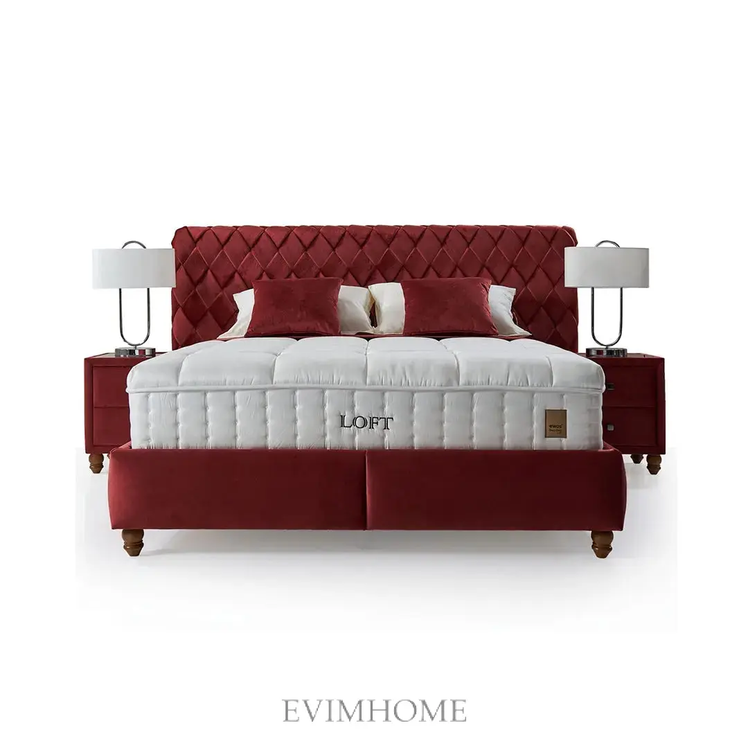 Loft Aston Boxspringbett – 1600 Pocket Federn & Doppelfederung - Image 2