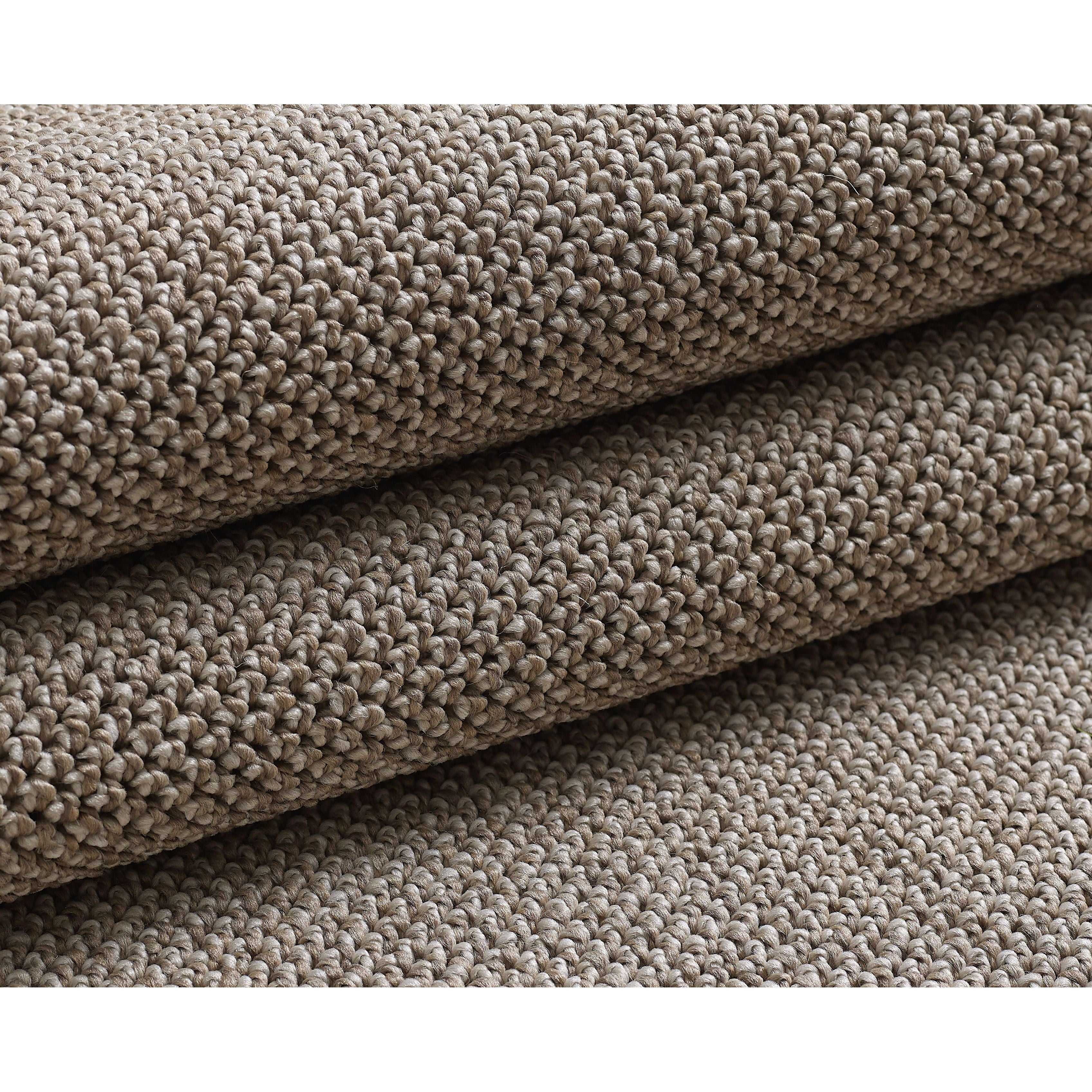 Indoor Teppich, Unicolor- Einfarbig, Farbe Braun, Teppich für Wohnzimmer, Rücken aus Polypropylen - Image 6