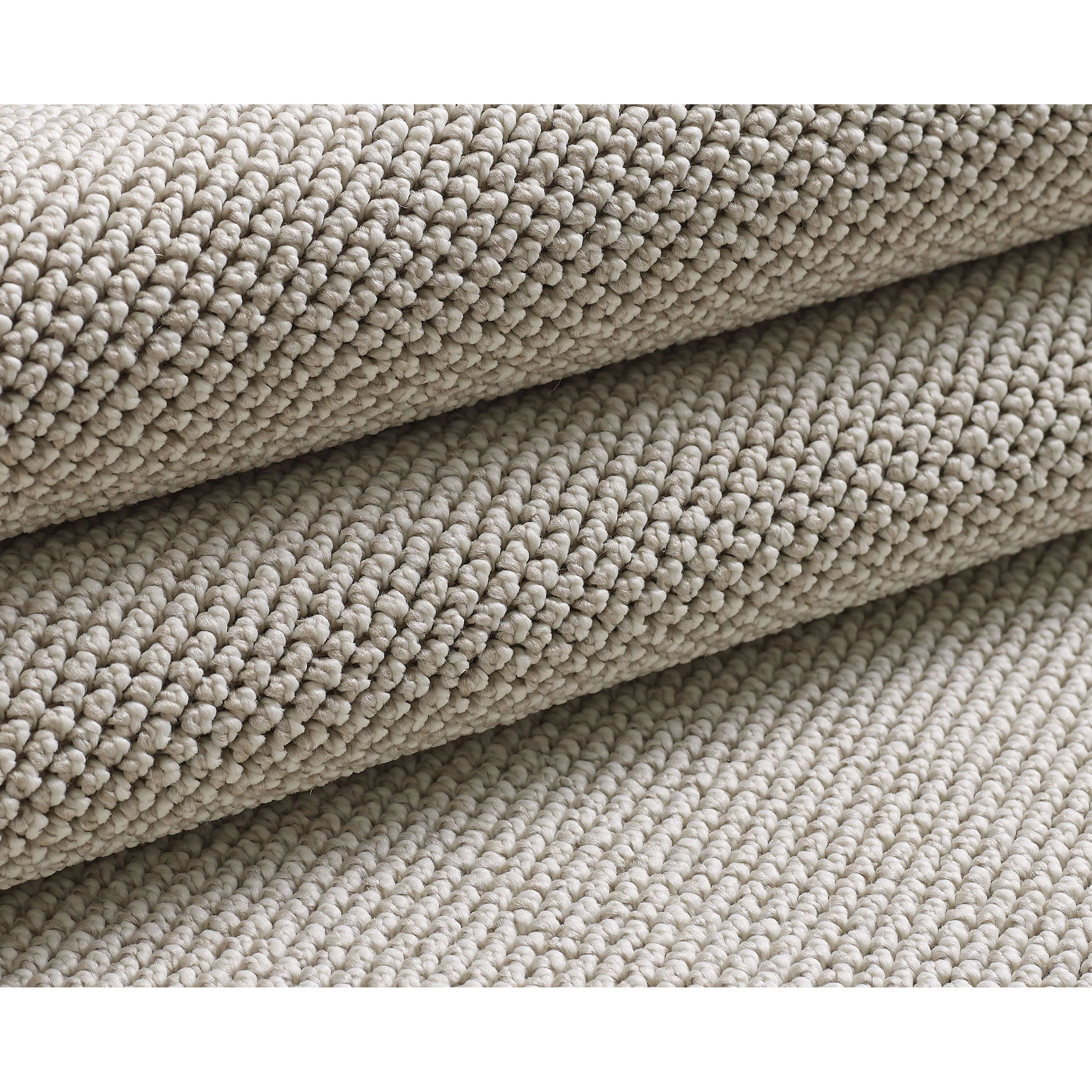 Indoor Teppich, Unicolor- Einfarbig, Farbe Creme, Teppich für Wohnzimmer, Rücken aus Polypropylen - Image 6