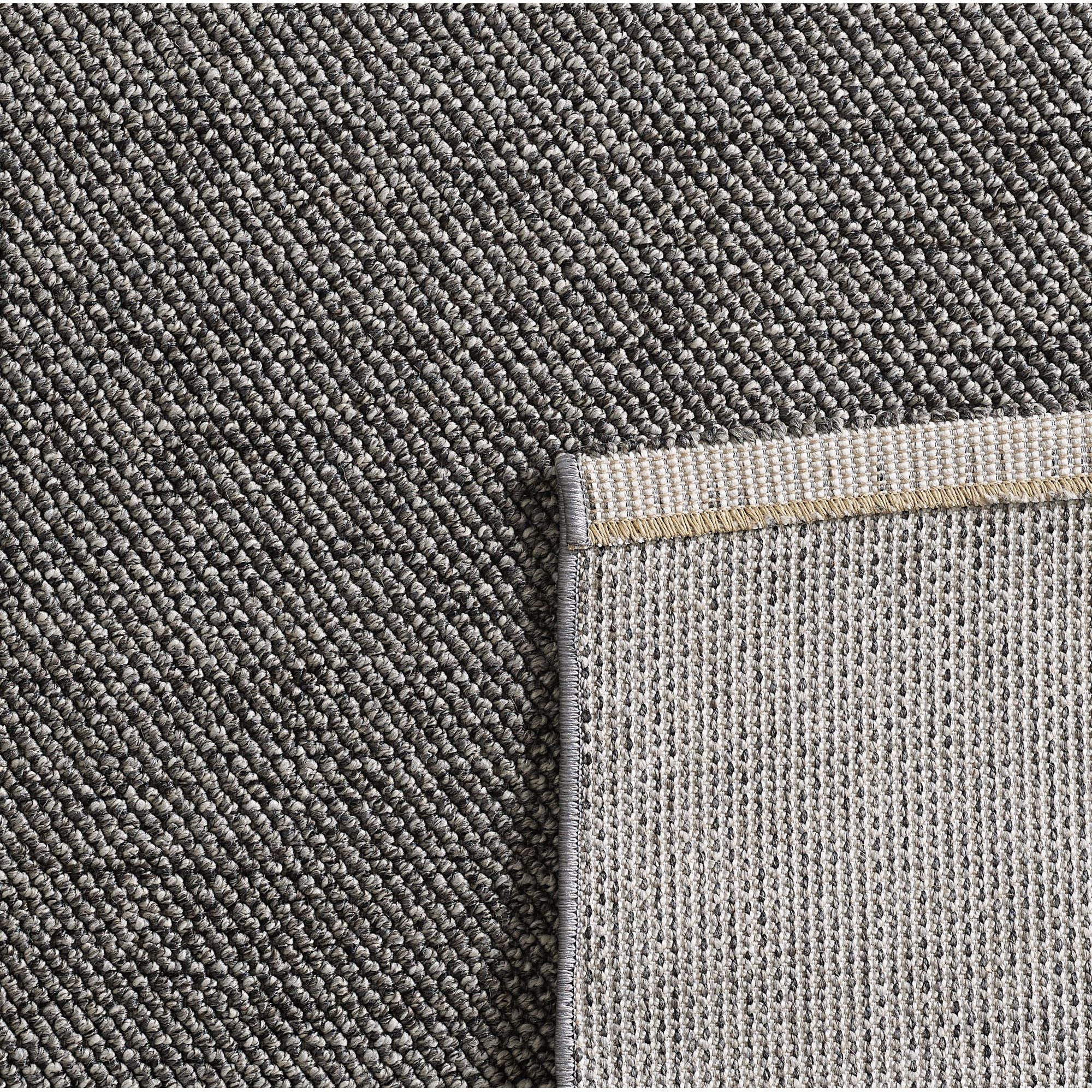 Indoor Teppich, Unicolor- Einfarbig, Farbe Grau, Teppich für Wohnzimmer, Rücken aus Polypropylen - Image 9