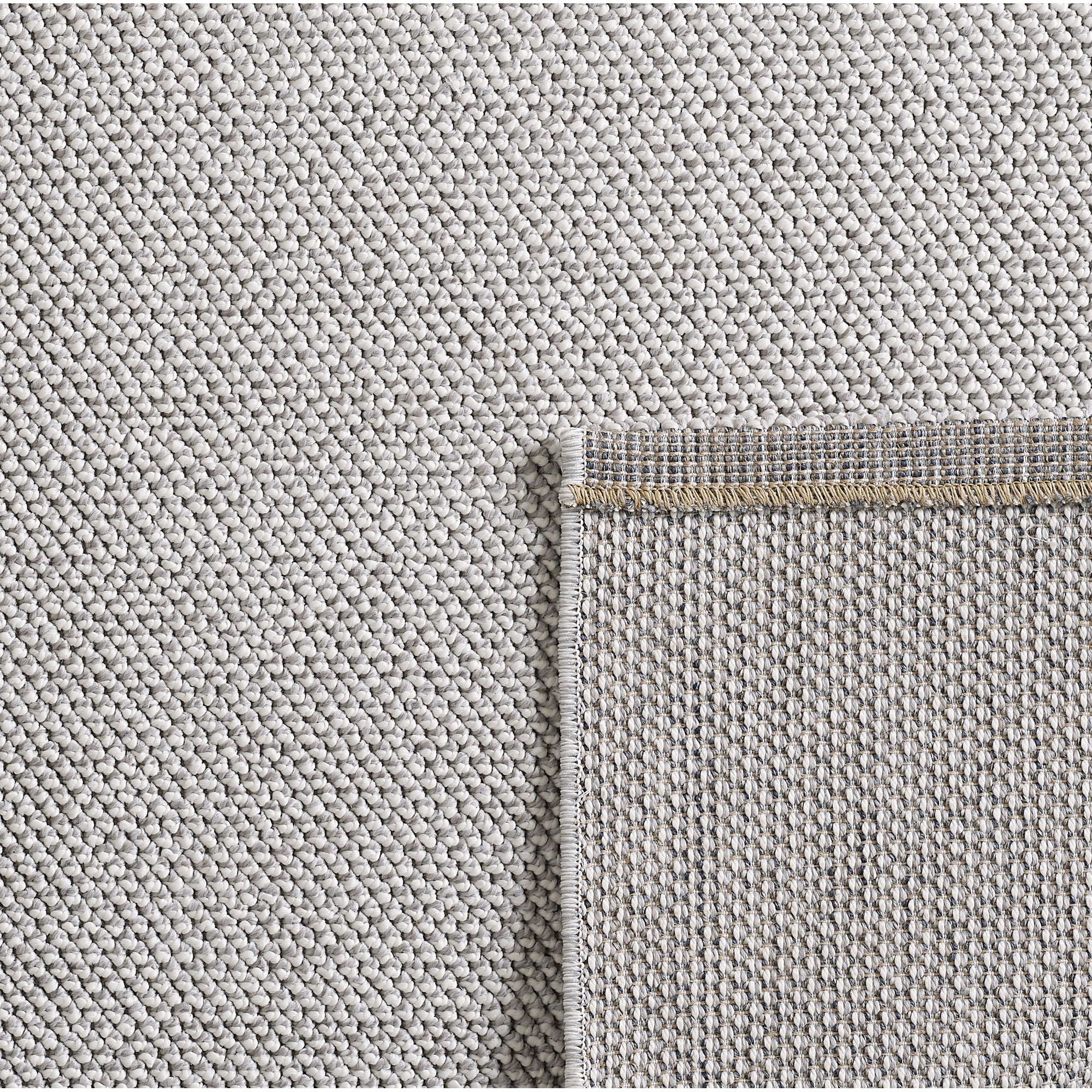 Indoor Teppich, Unicolor- Einfarbig, Farbe Silber, Teppich für Wohnzimmer, Rücken aus Polypropylen - Image 9