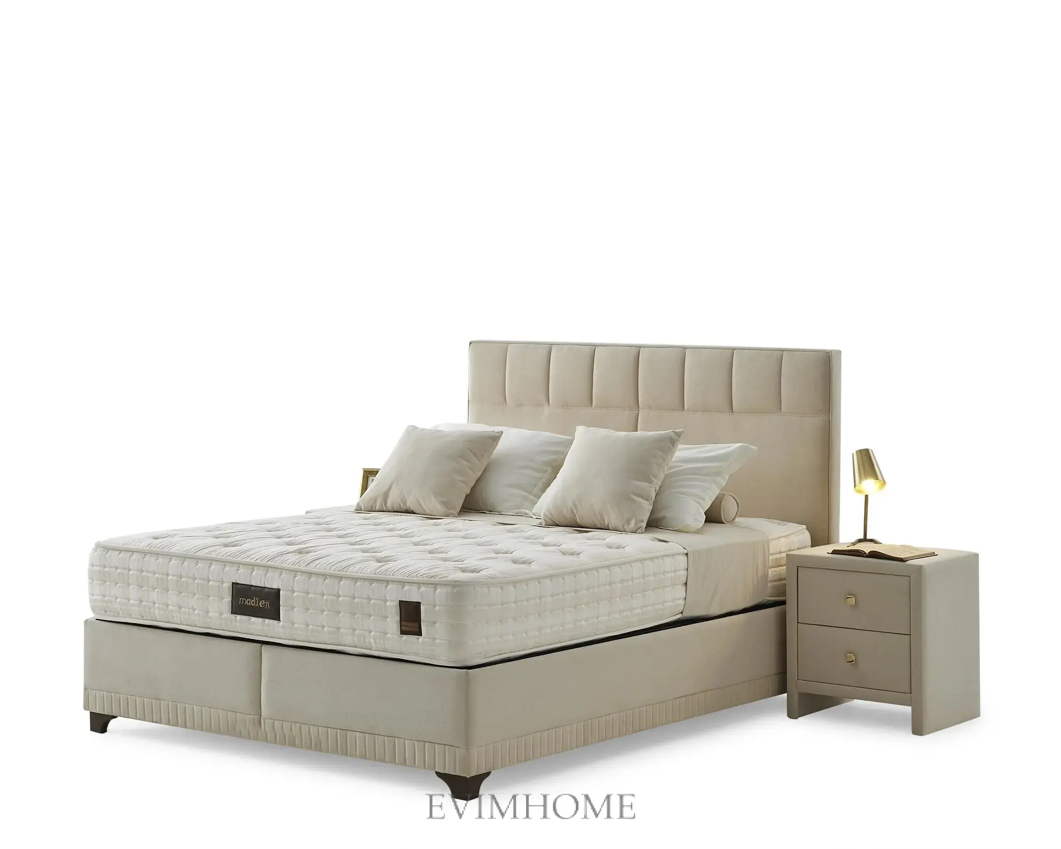Madlen Delta Boxspringbett mit 5-Zonen-Komfort & Visco-Unterstützung - Image 3