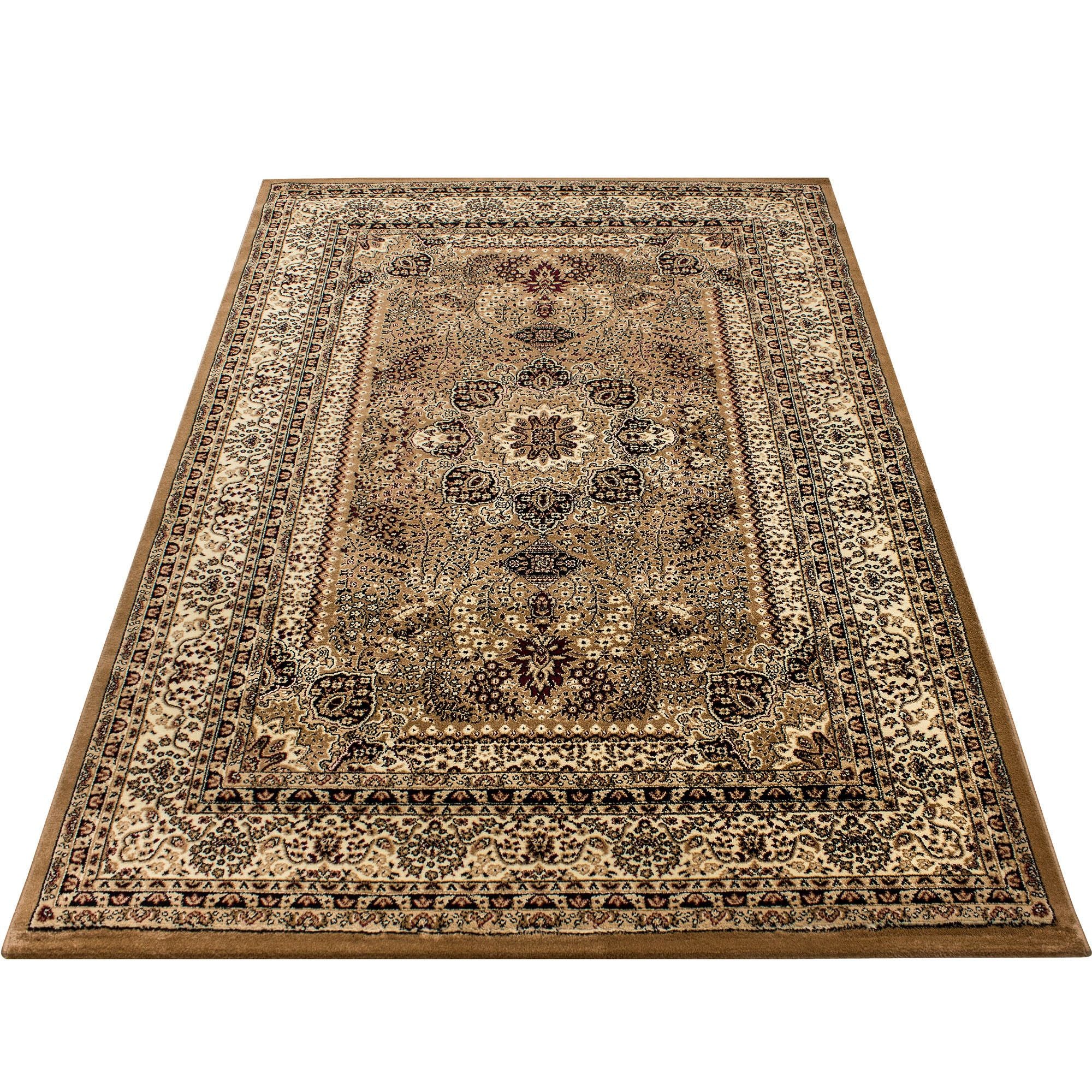 Klassischer Orientteppich – Elegantes Design in Beige - Image 3