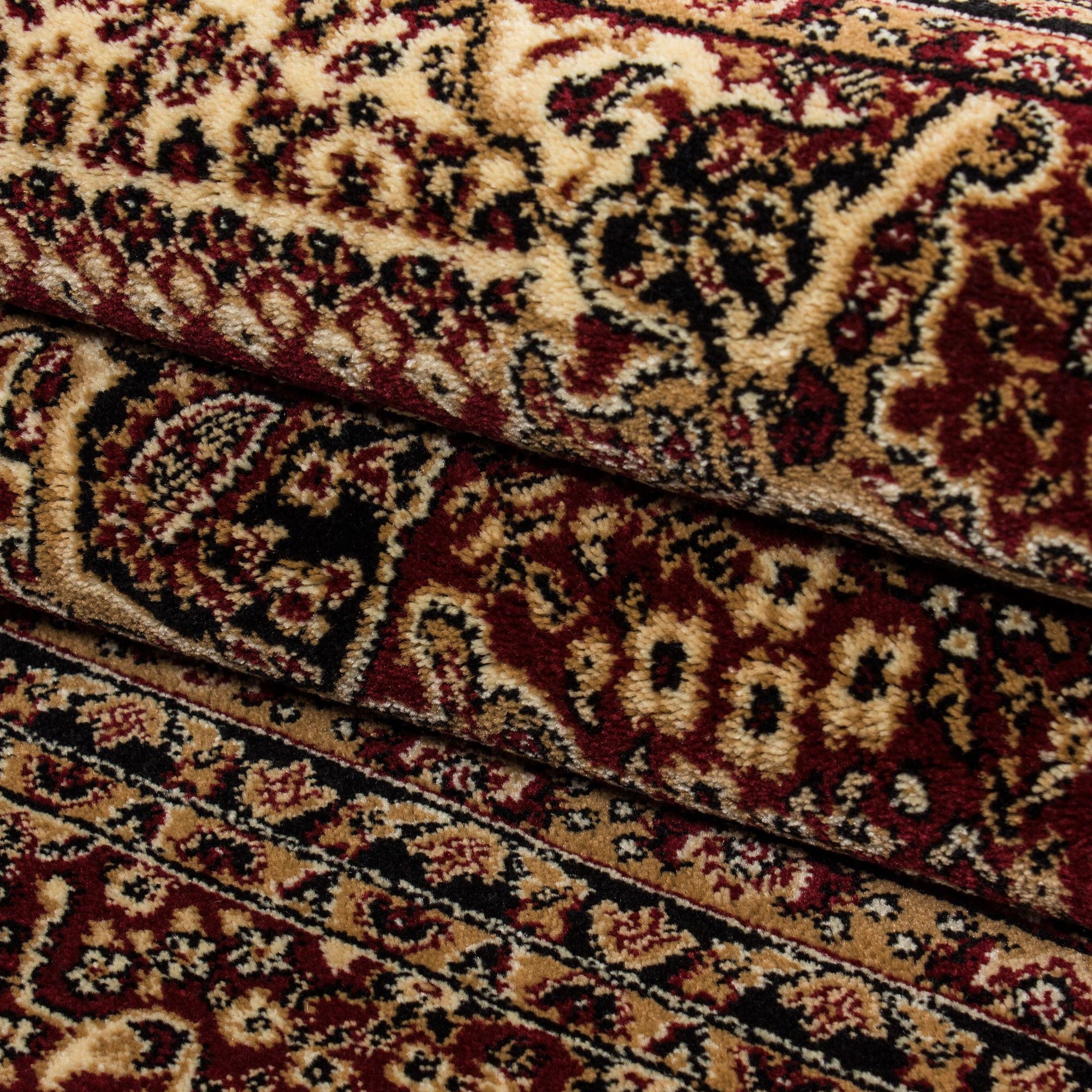 Klassischer Orientteppich in Rot: Bordüren-Design - Image 6